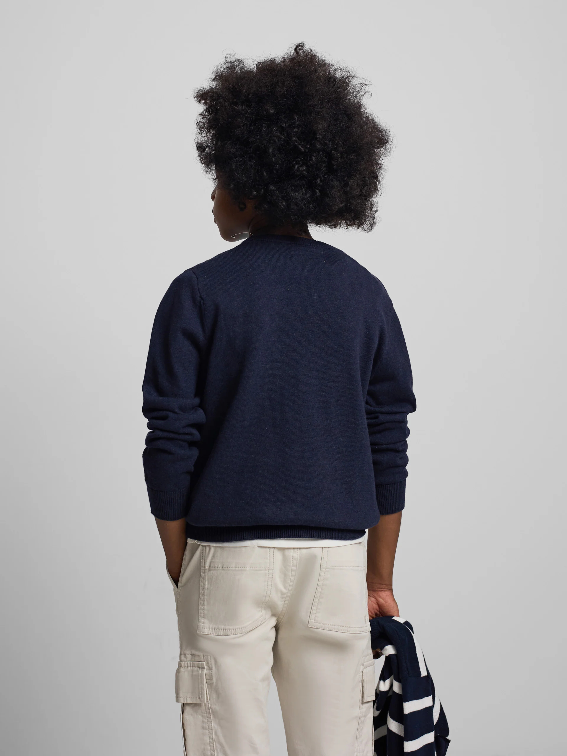 Jersey kids punto azul marino - Image 6