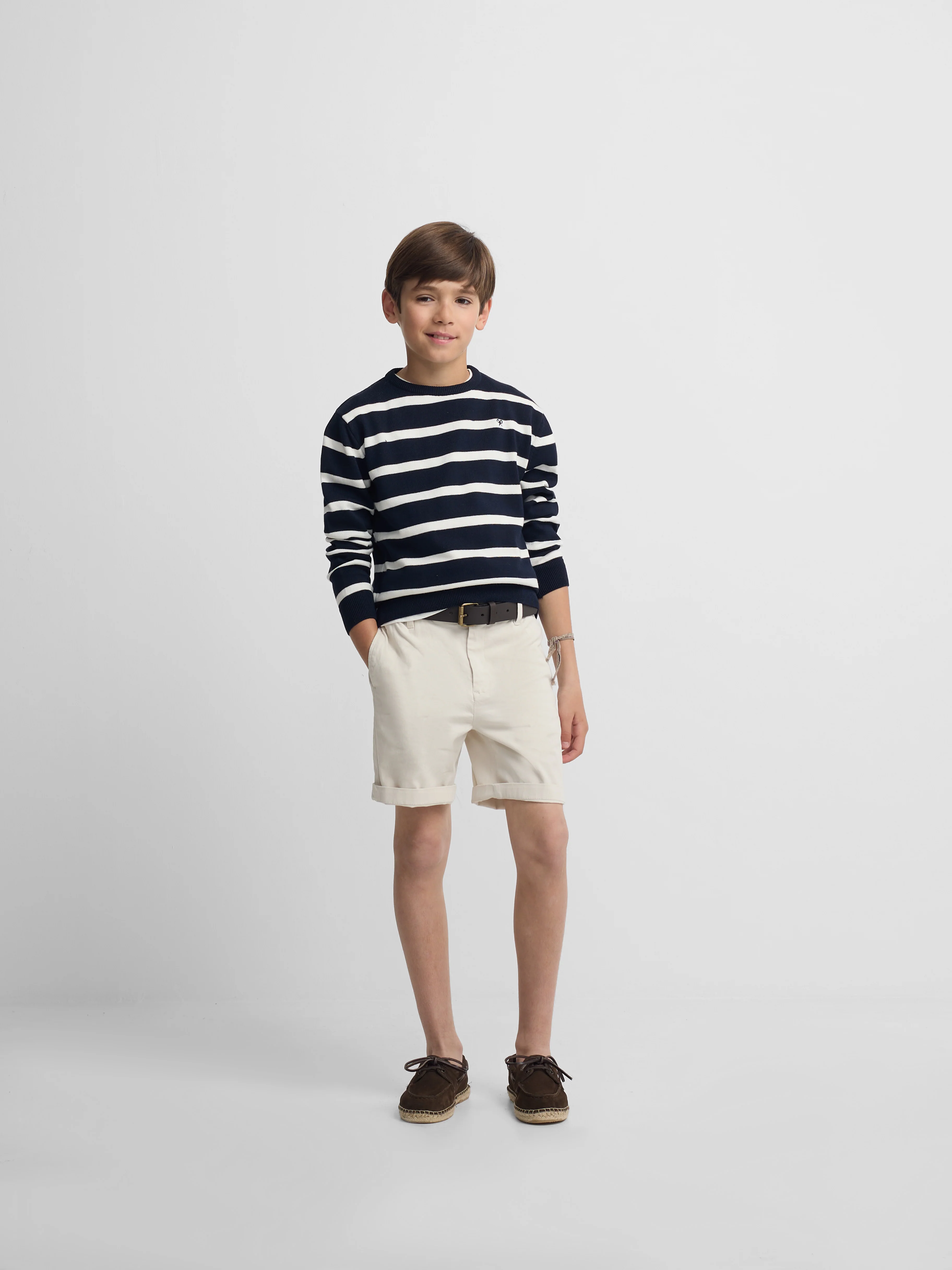 Jersey kids rayas azul marino - Image 3