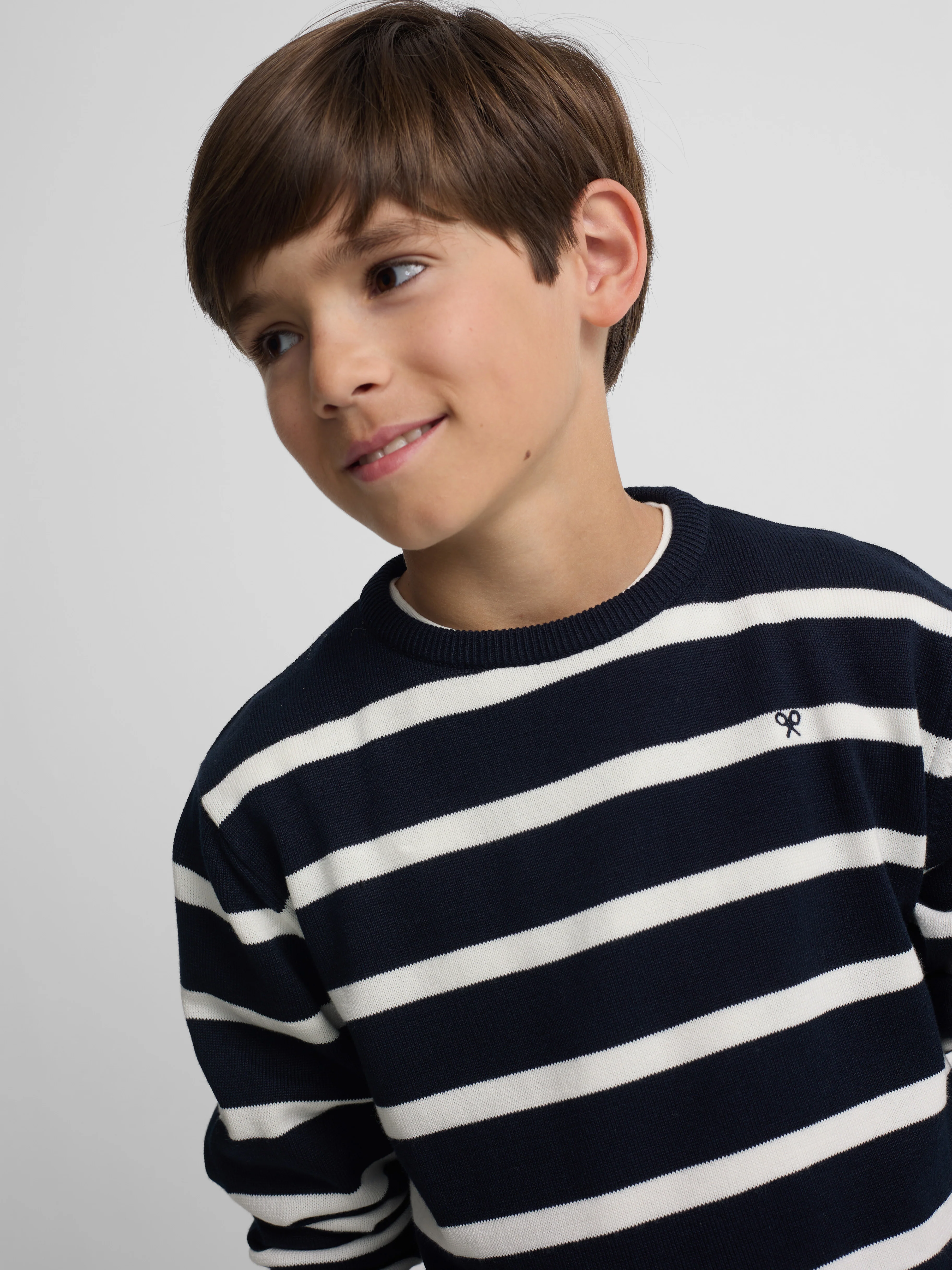 Jersey kids rayas azul marino - Image 4