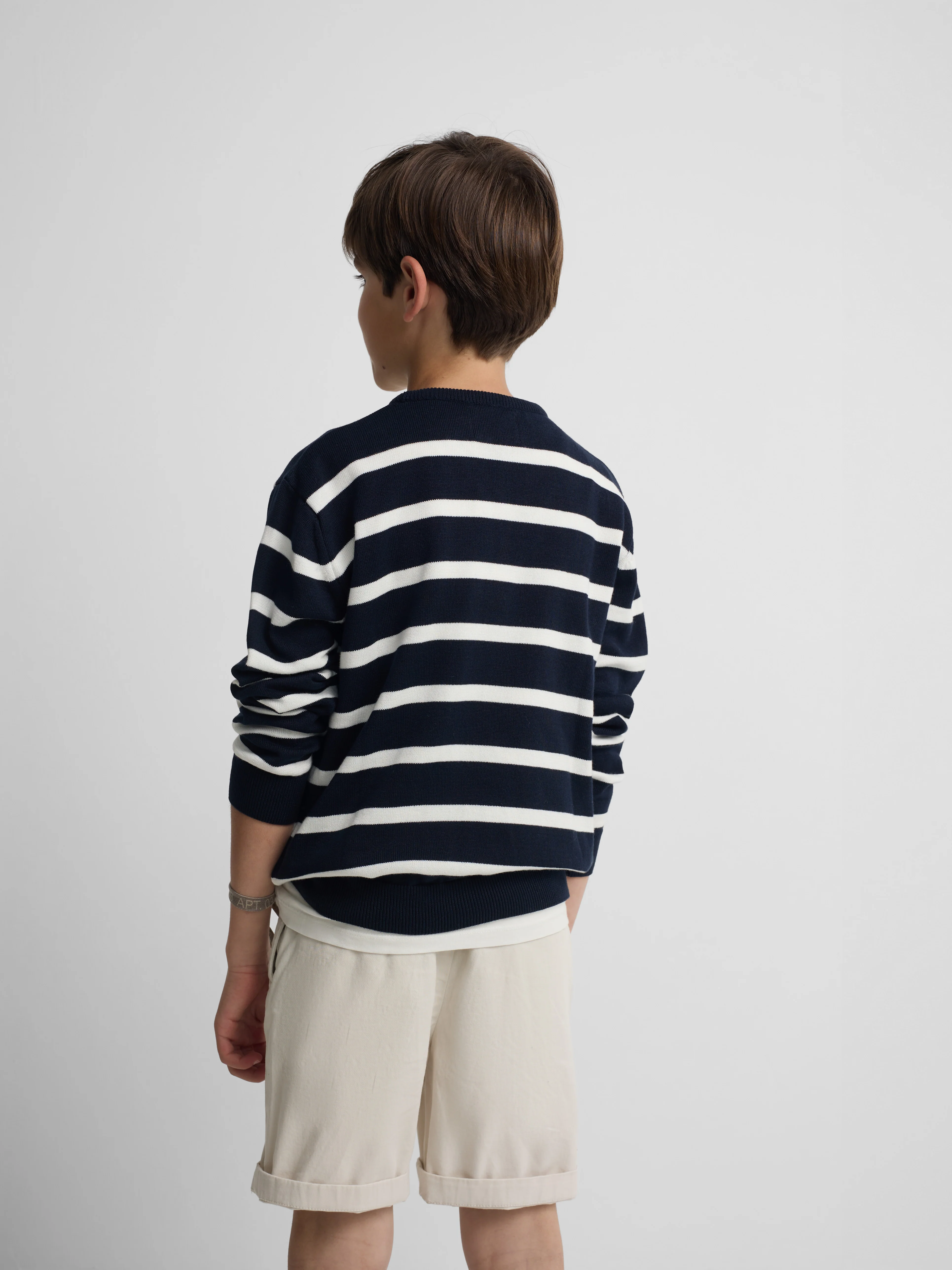 Jersey kids rayas azul marino - Image 5
