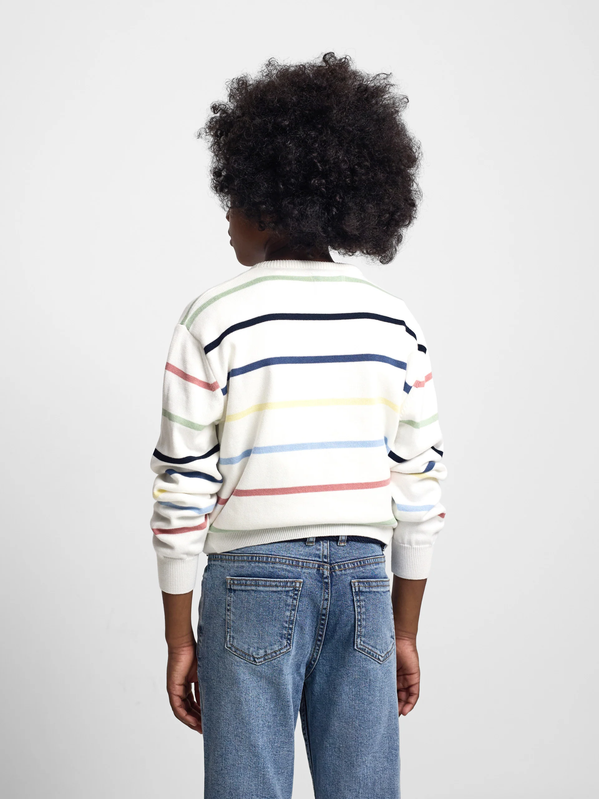 Jersey kids rayas multicolor - Image 4