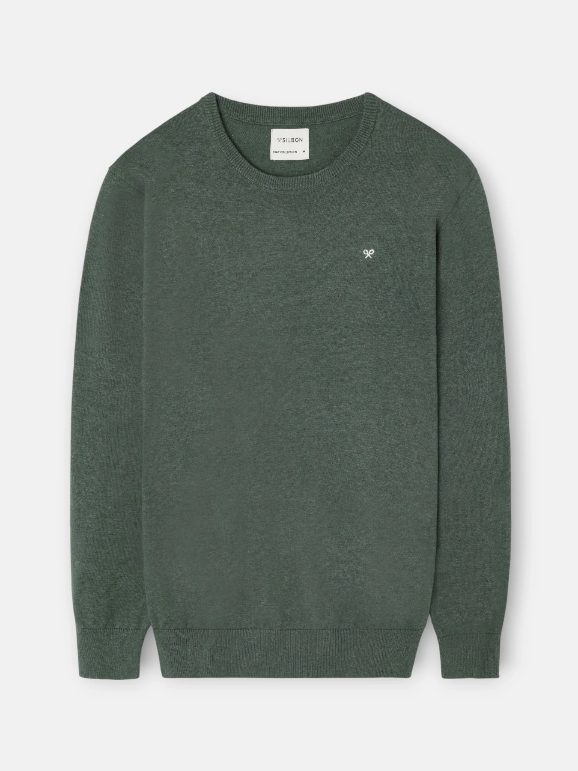 Jersey liso cuello caja verde - Image 5