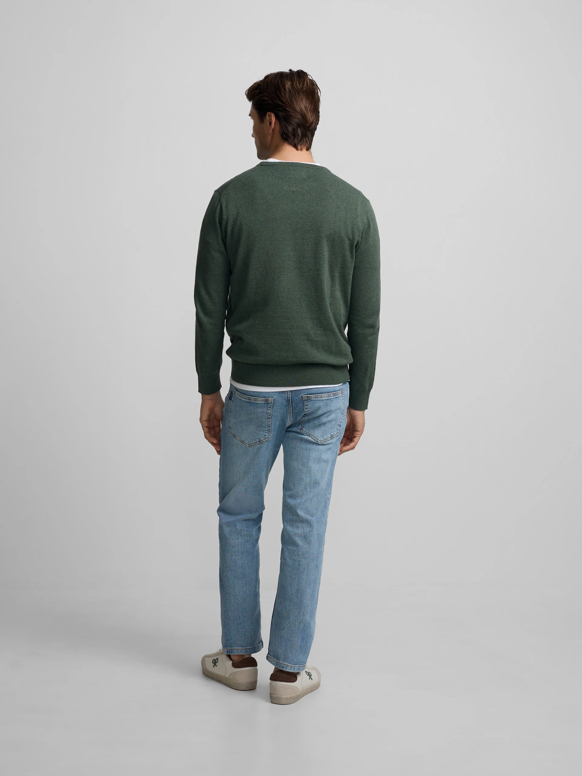 Jersey liso cuello caja verde - Image 6