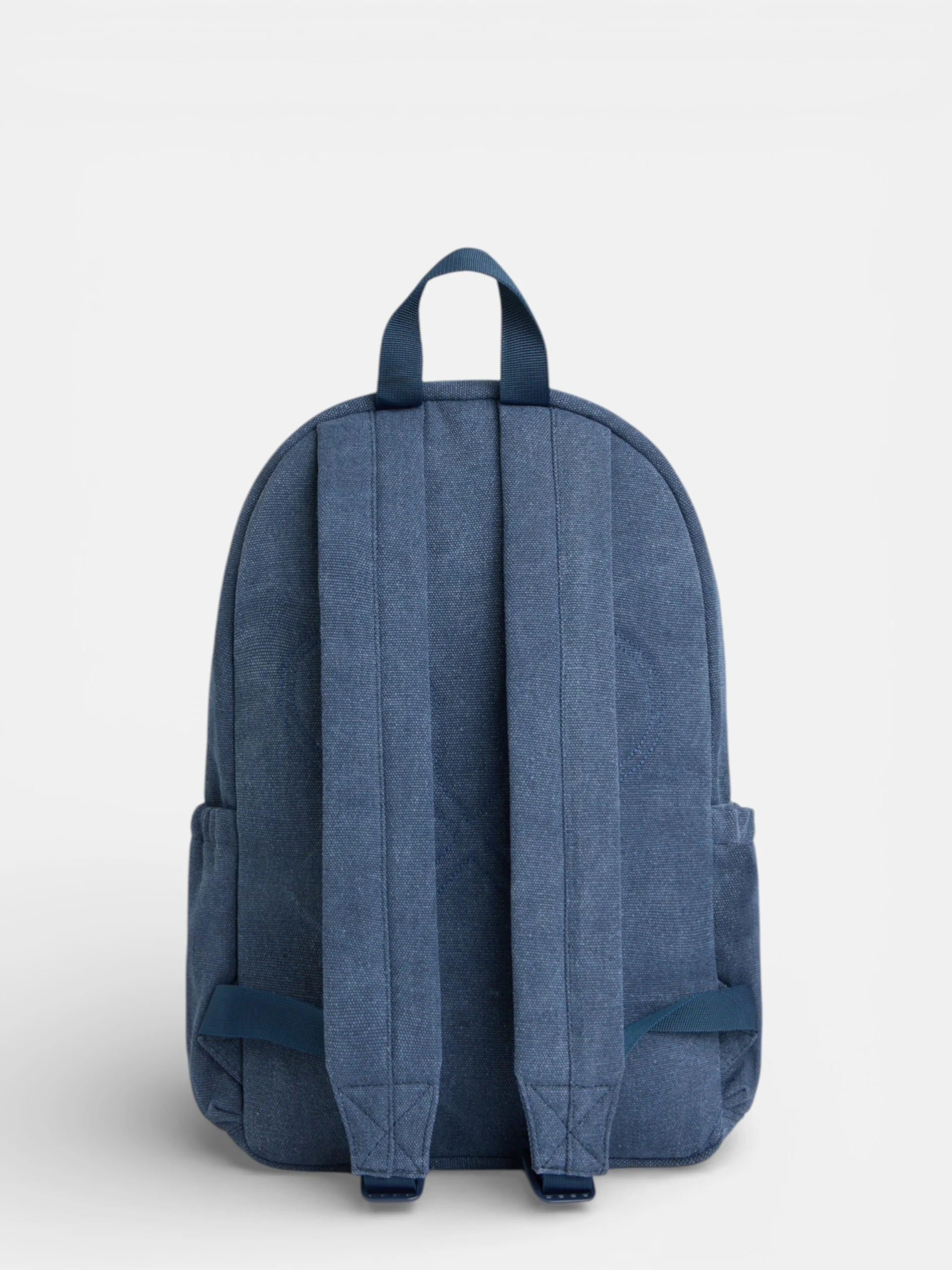Mochila detalle piel azul marino - Image 4
