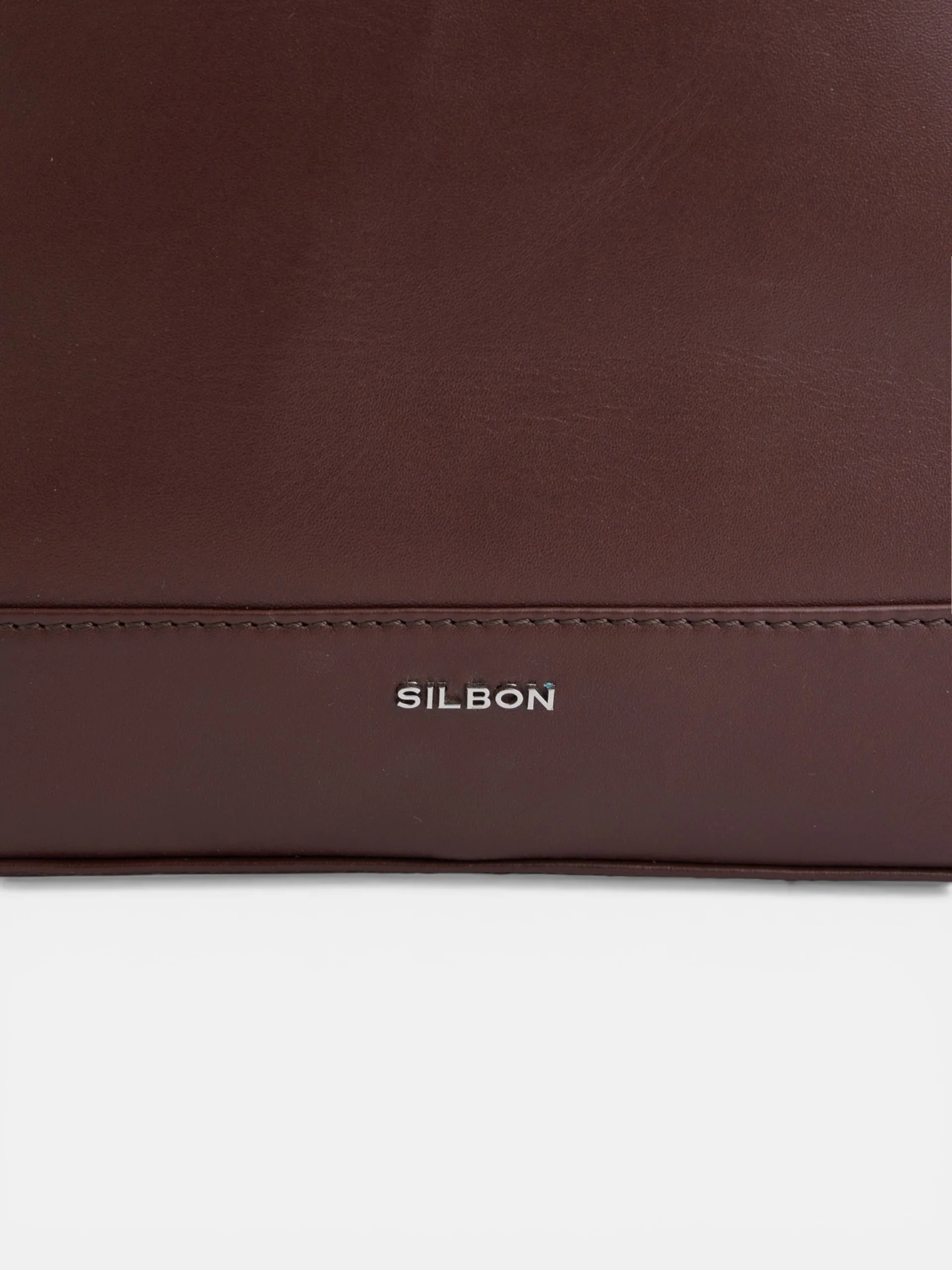 Mochila piel business marron oscuro - Image 4