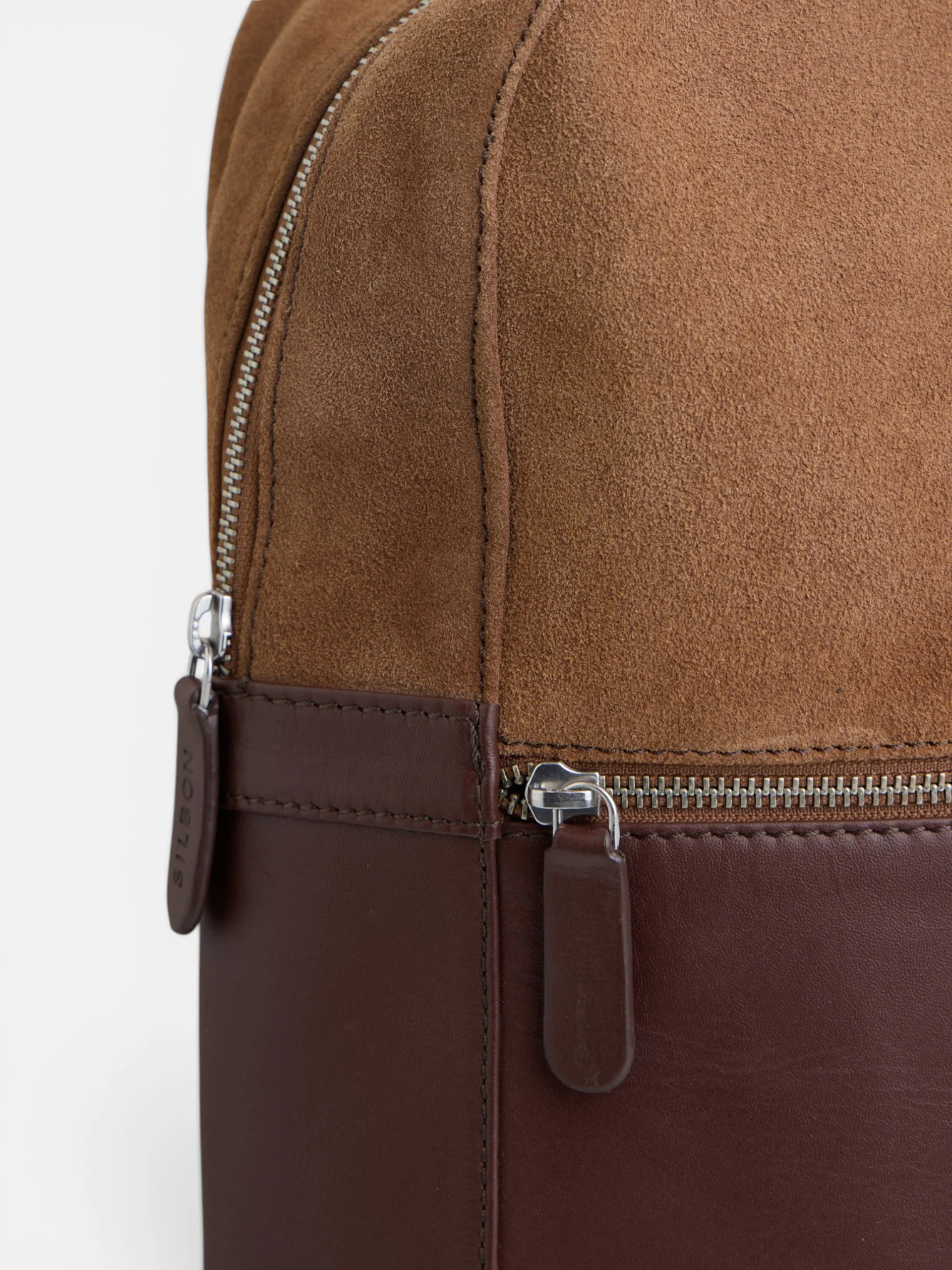 Mochila piel business marron oscuro - Image 5