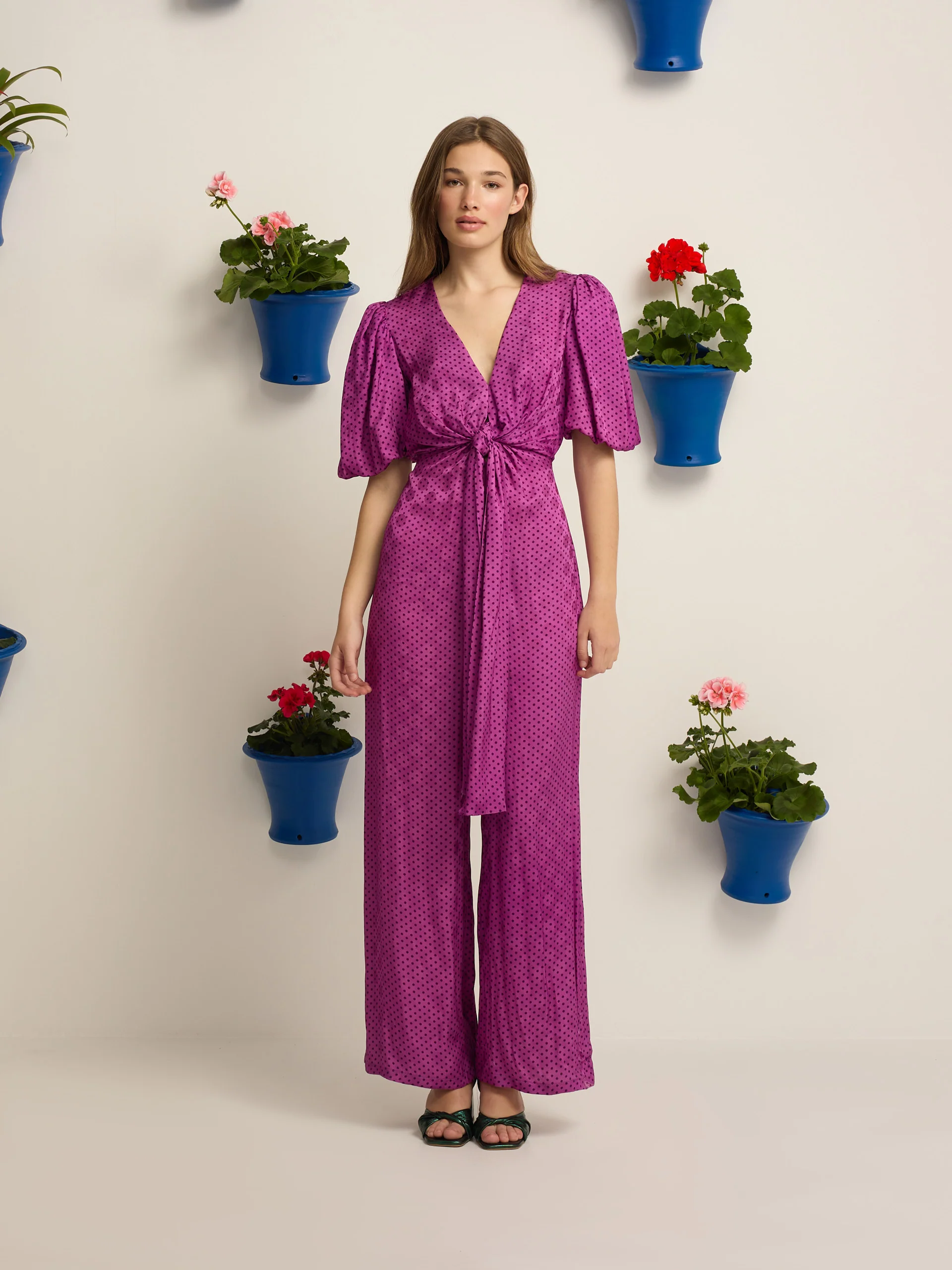 Mono event collection nudo lunares morado - Image 3
