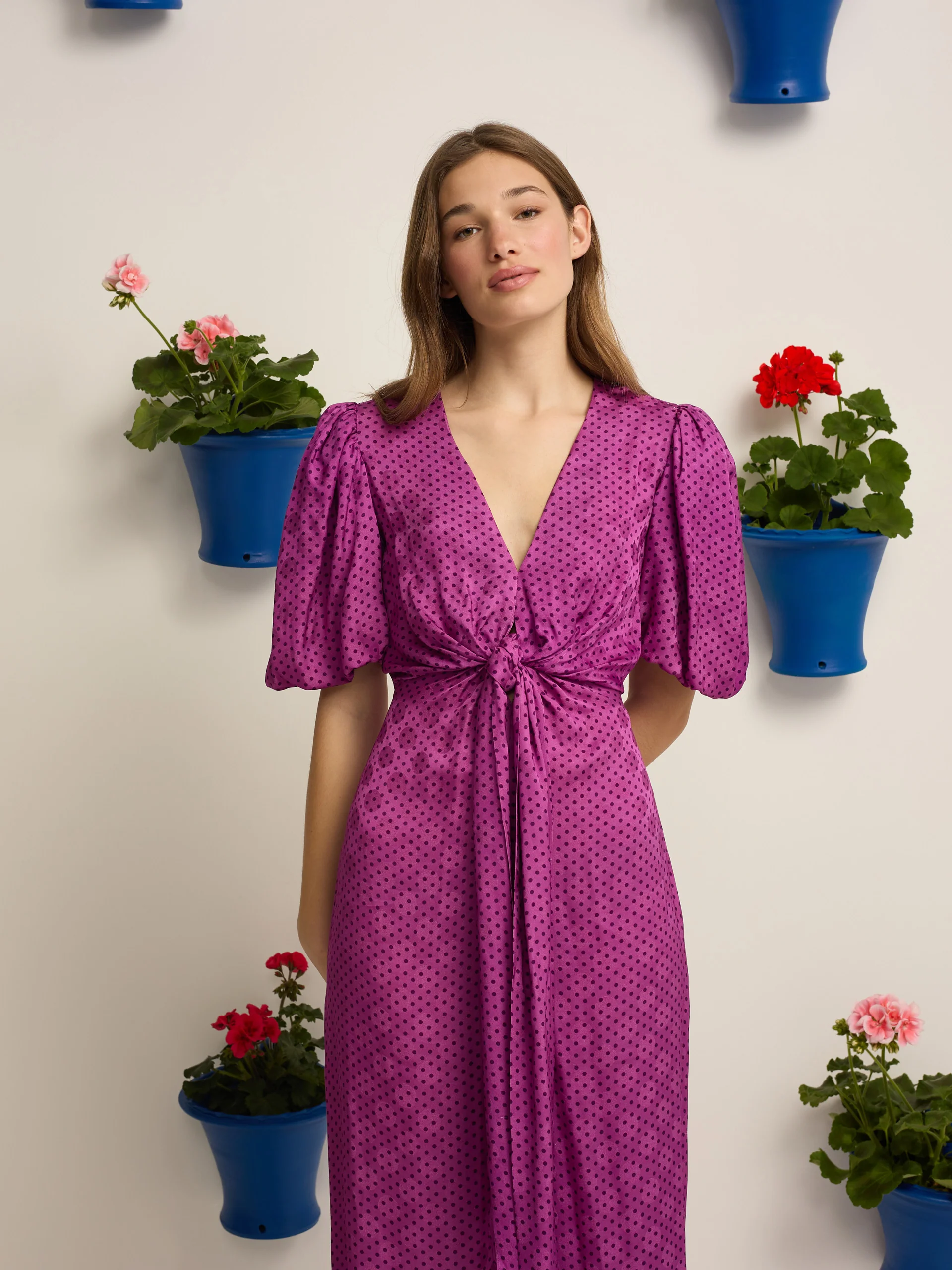 Mono event collection nudo lunares morado - Image 4