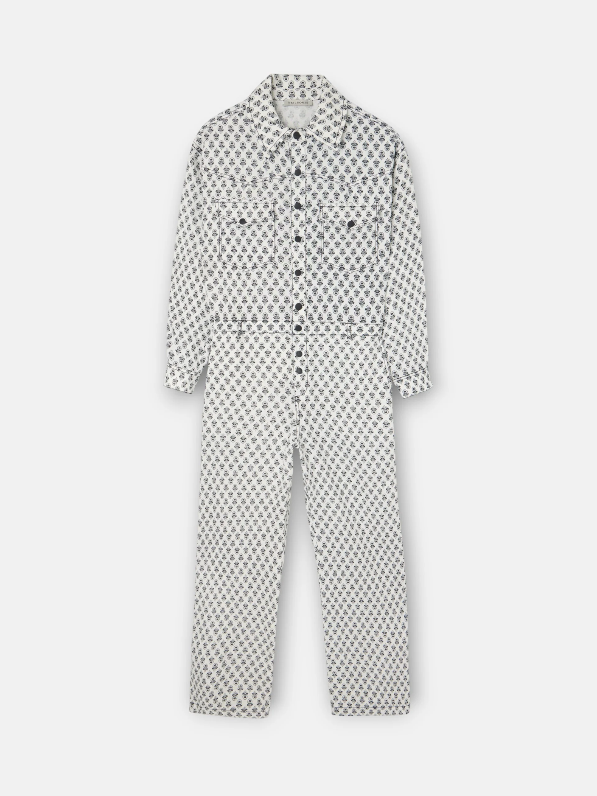 Mono lino estampado blanco - Image 9