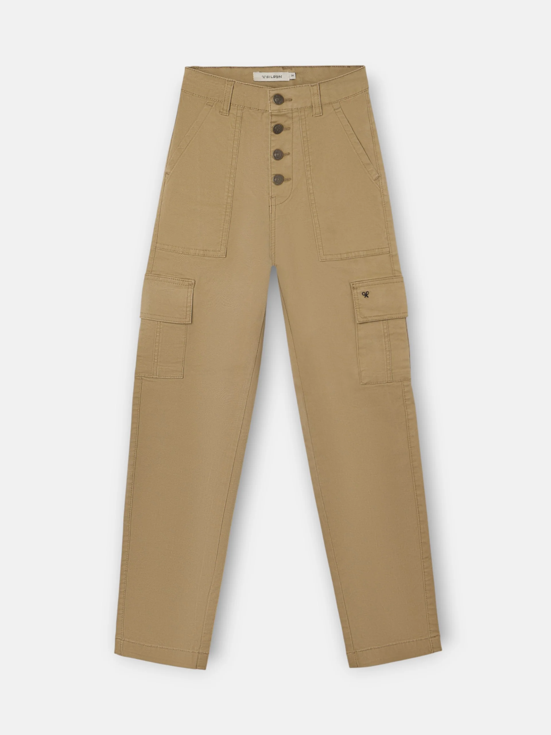 Pantalon cargo beige - Image 6