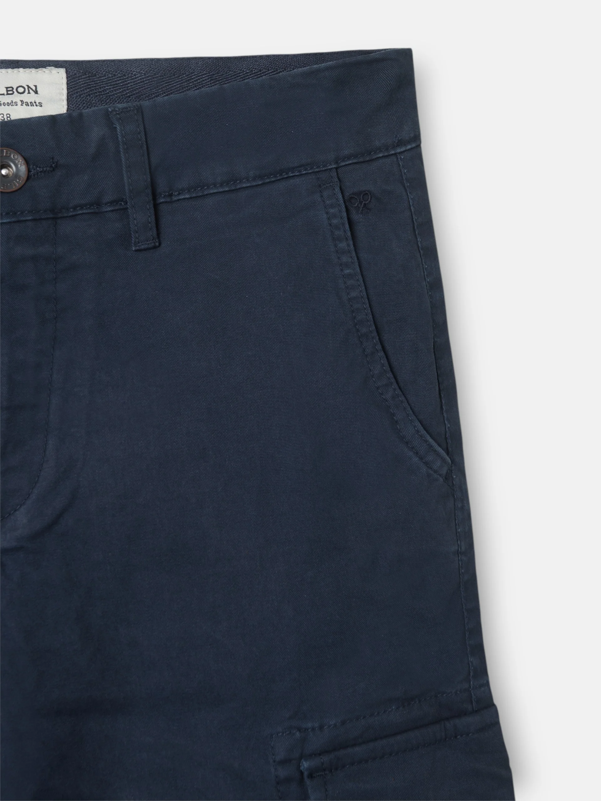 Pantalon cargo casual azul marino - Image 6