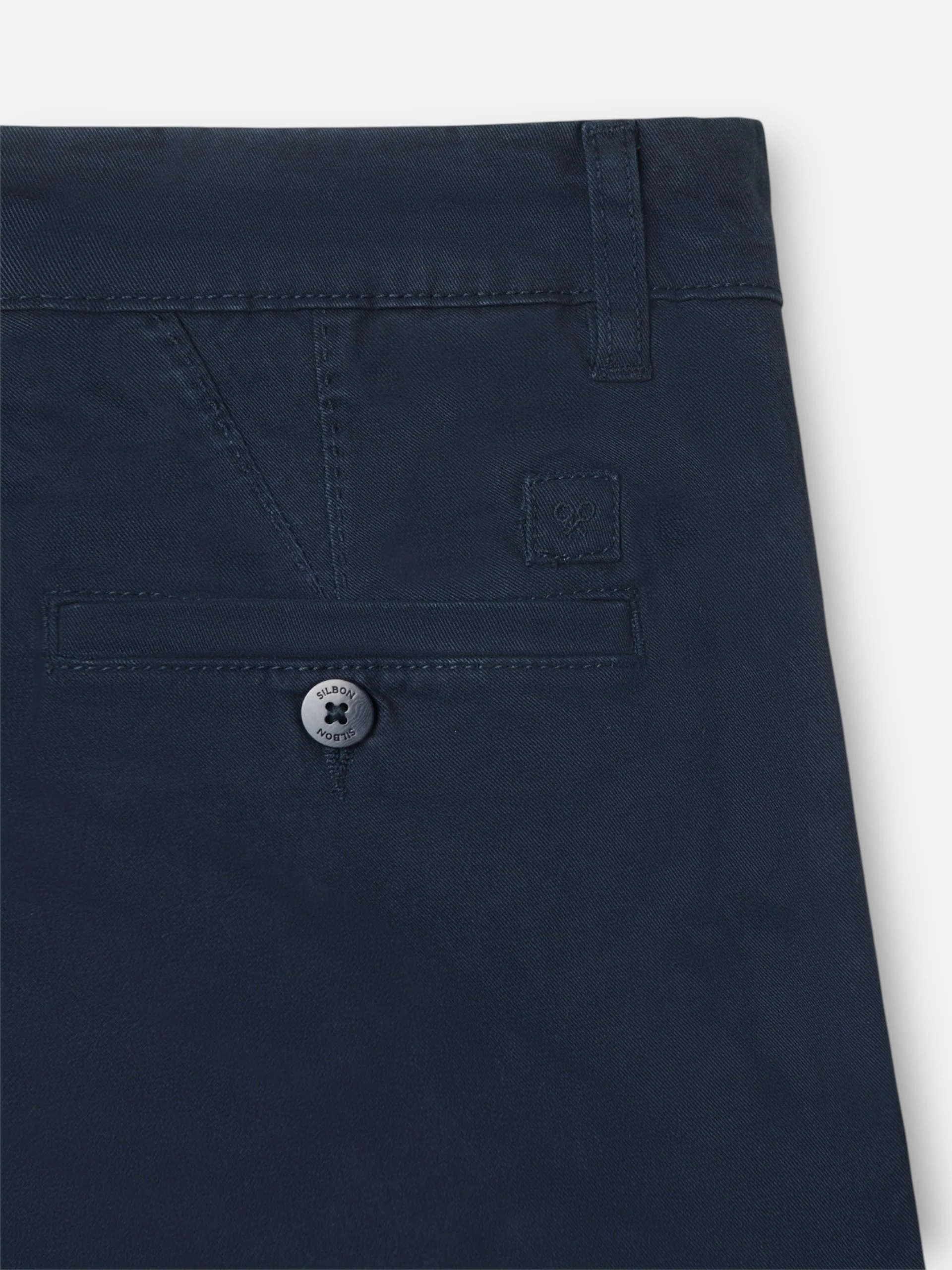 Pantalon cargo casual azul marino - Image 7
