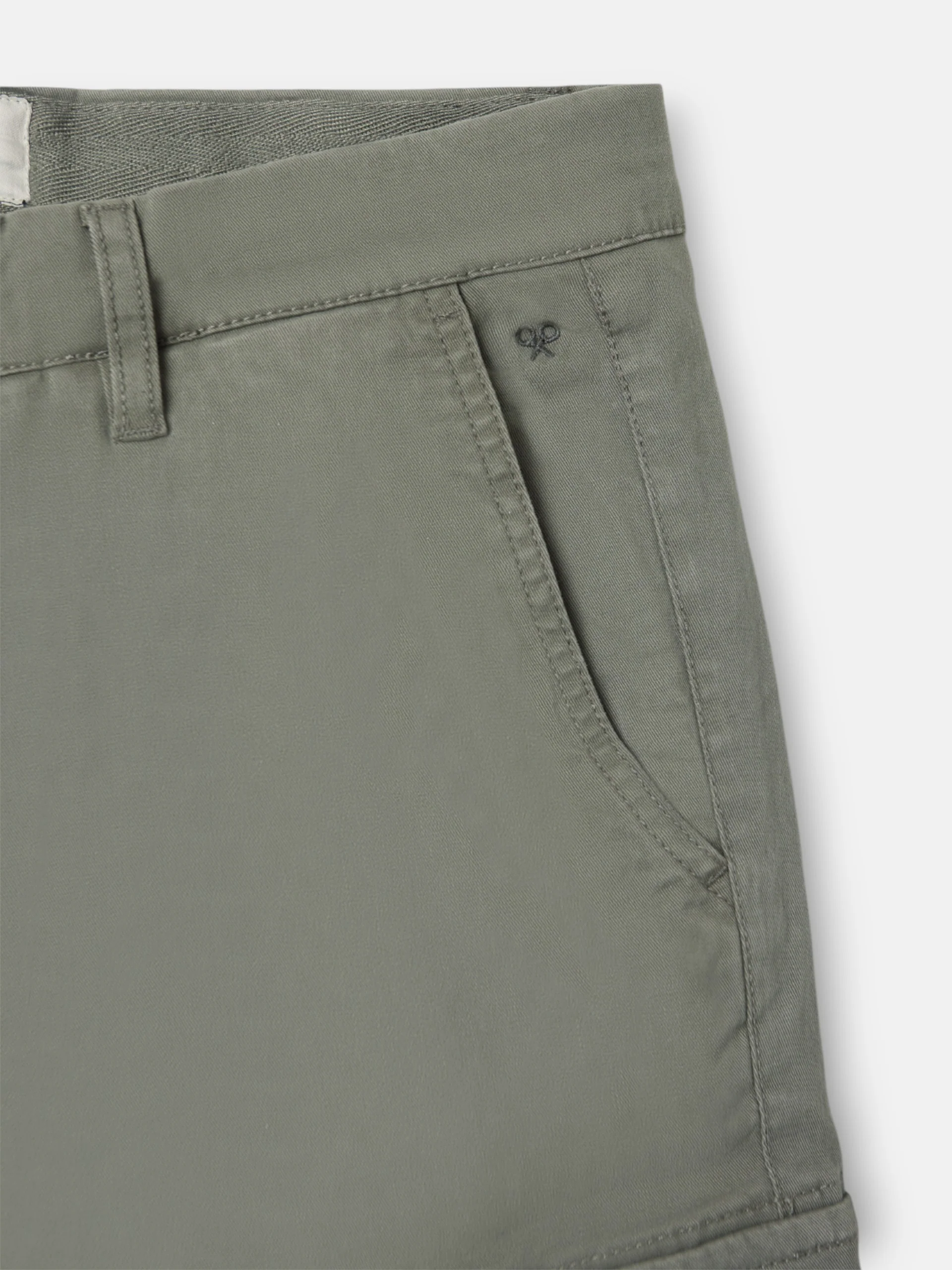 Pantalon cargo casual verde - Image 6