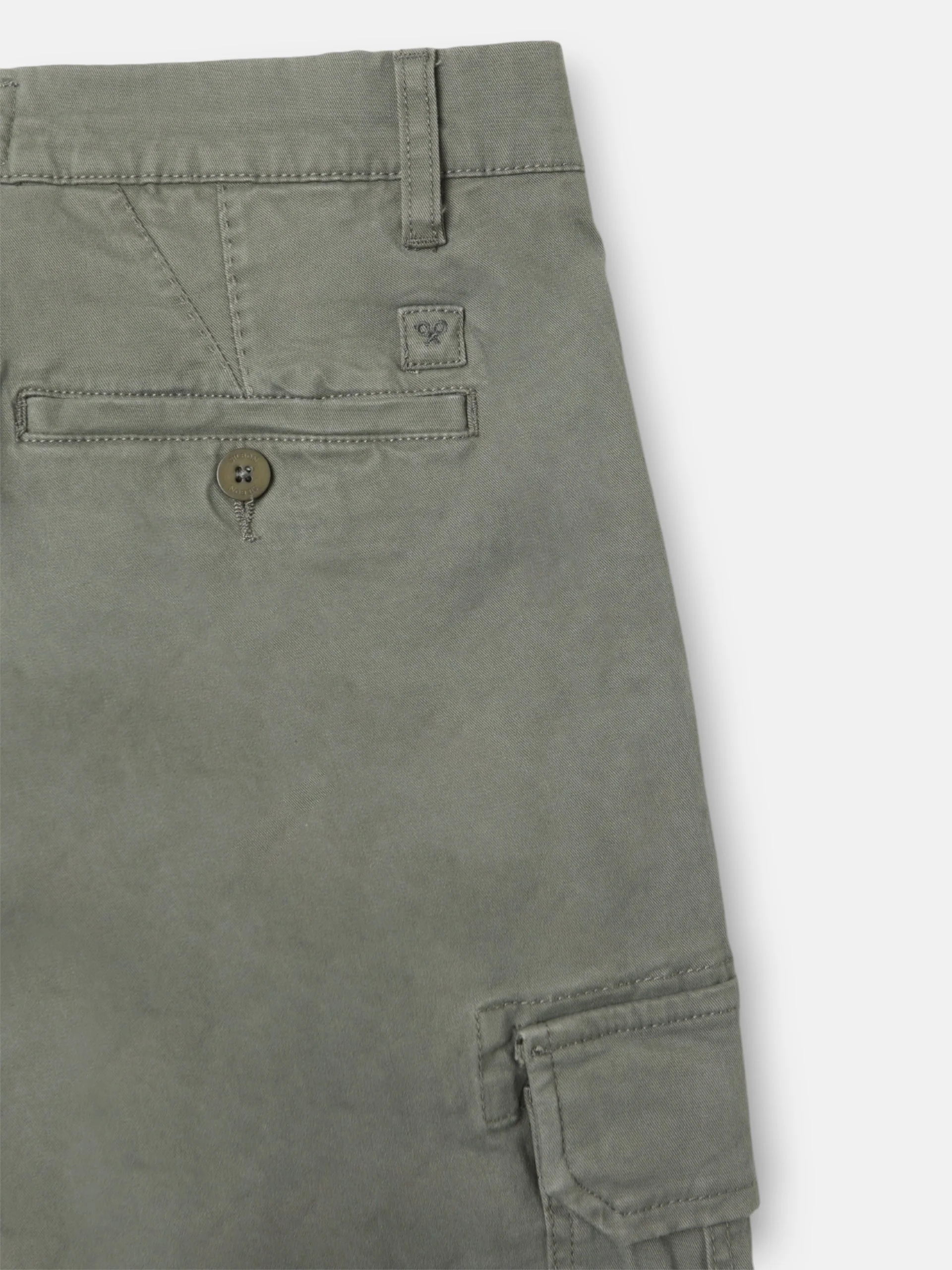 Pantalon cargo casual verde - Image 7