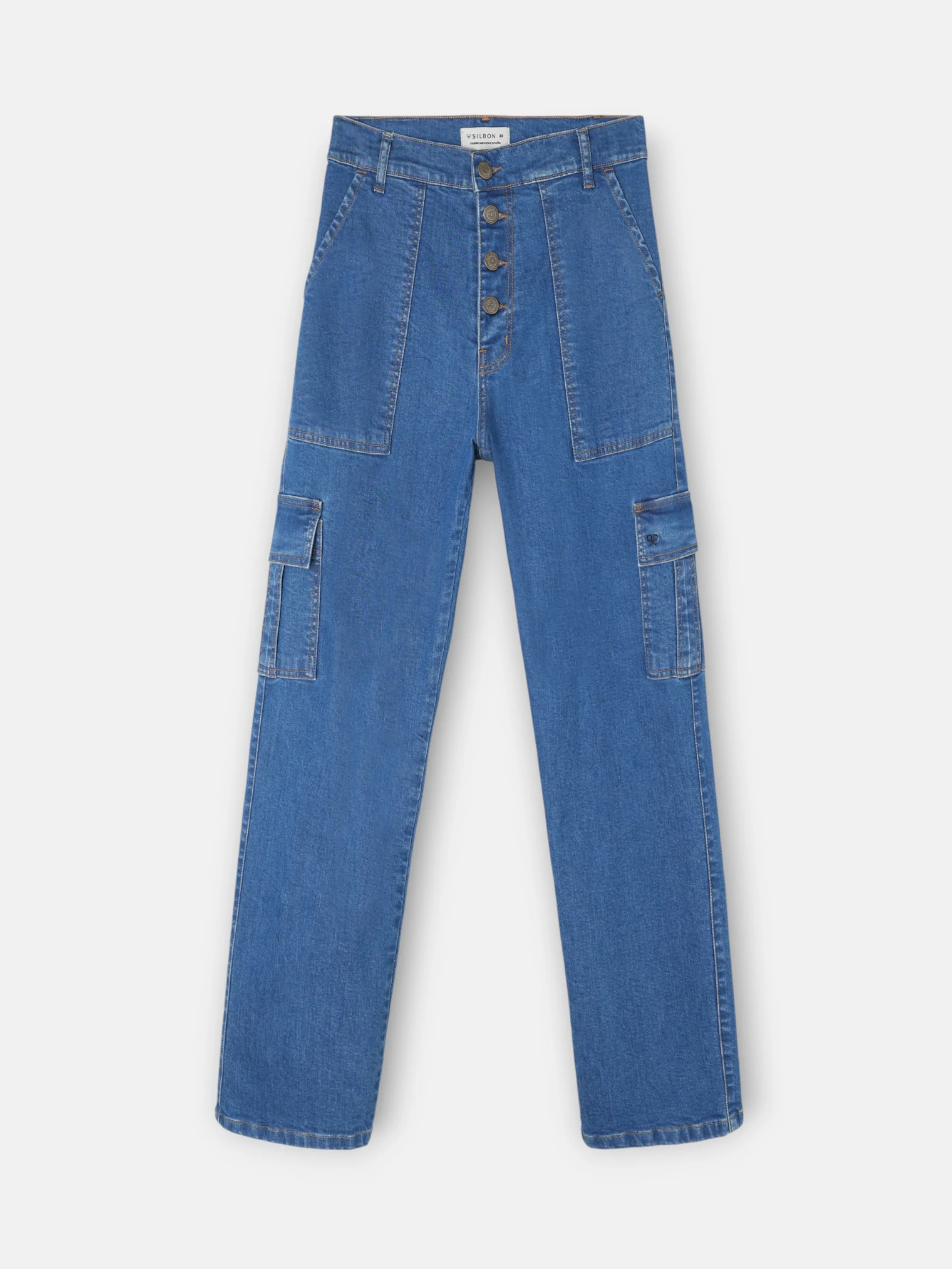 Pantalon cargo denim - Image 8