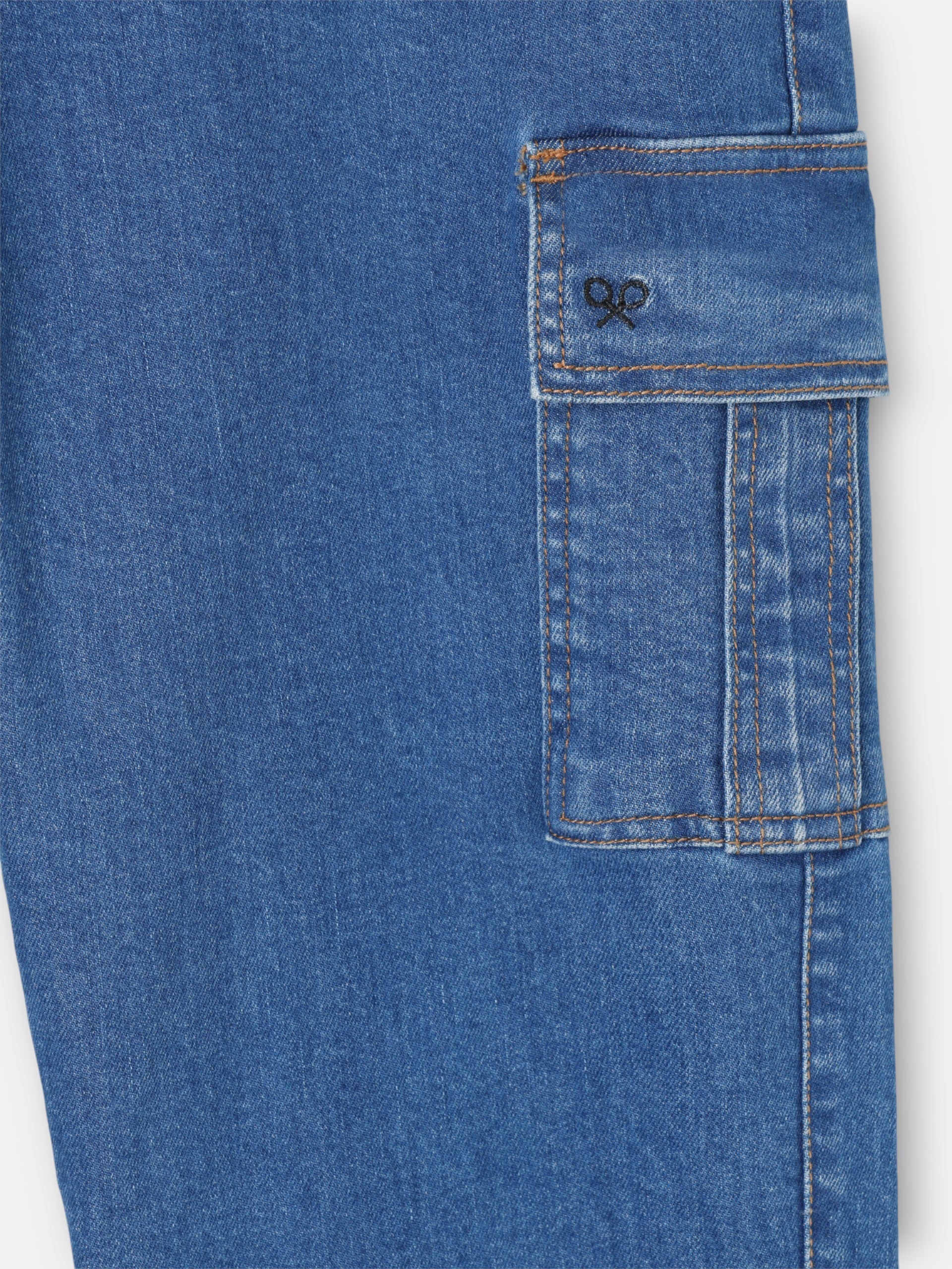 Pantalon cargo denim - Image 9