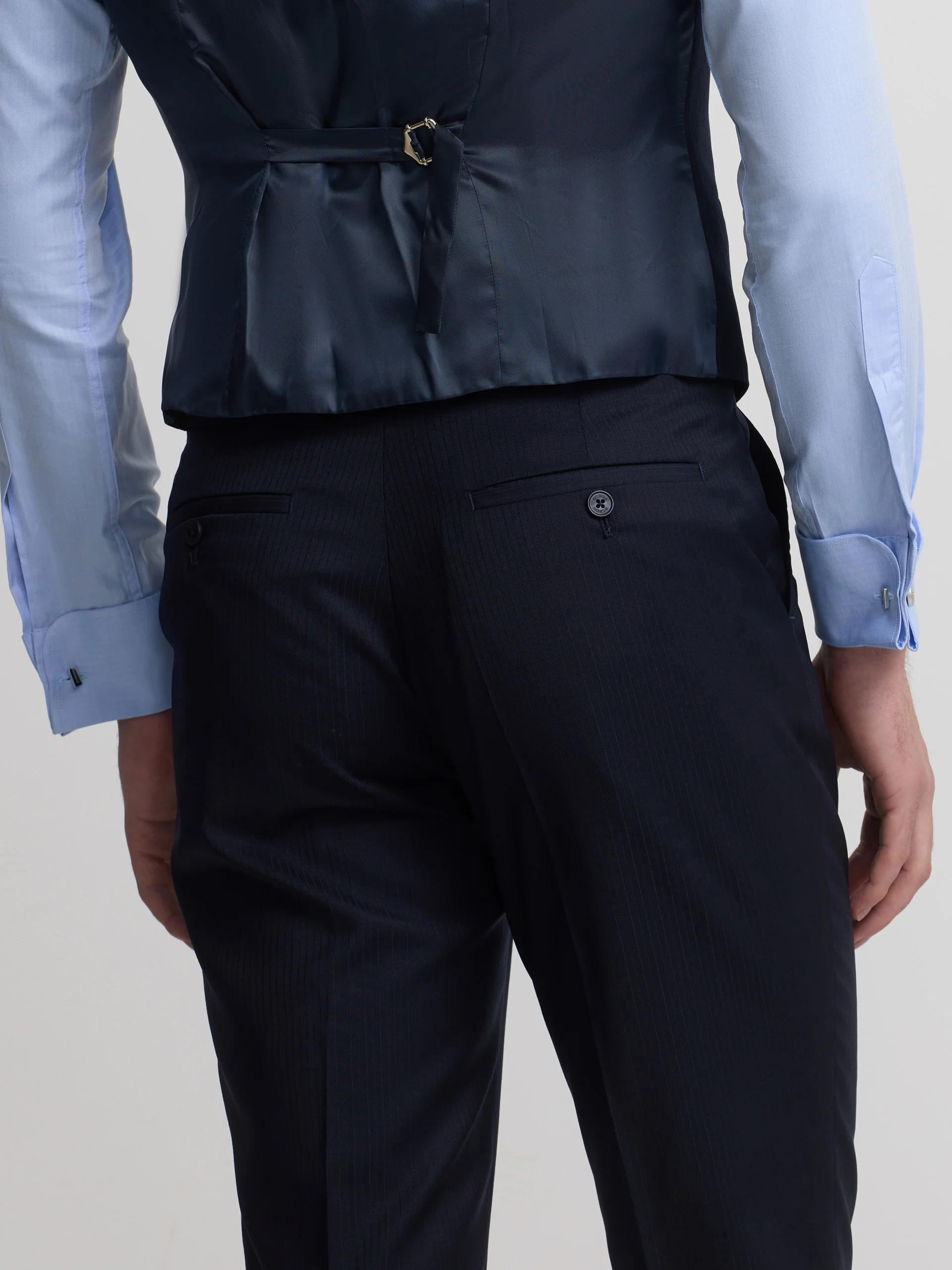 Pantalon chaque espiga azul marino - Image 5