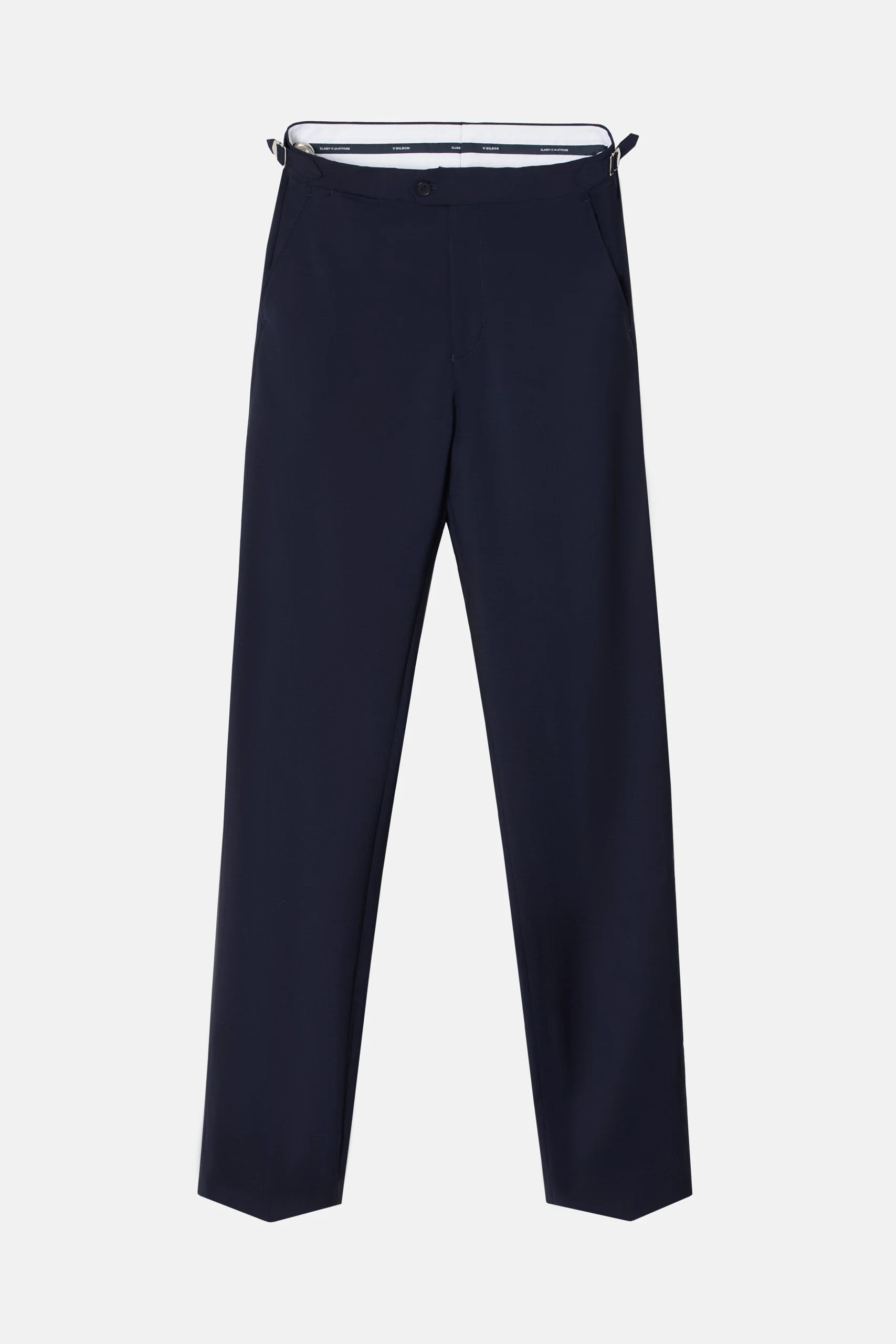 Pantalon chaque stretch azul claro - Image 5