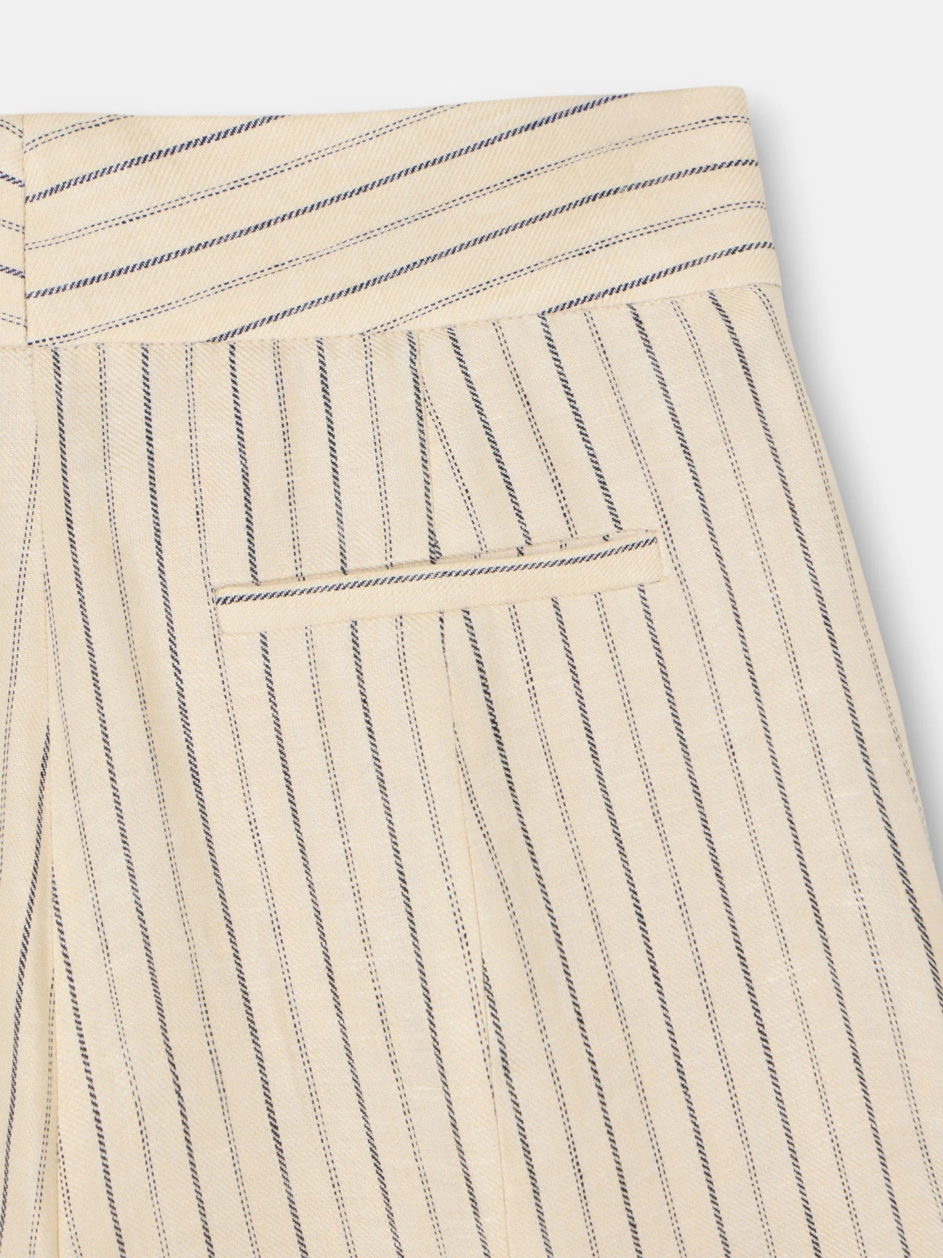 Pantalon crudo rayas azules - Image 10