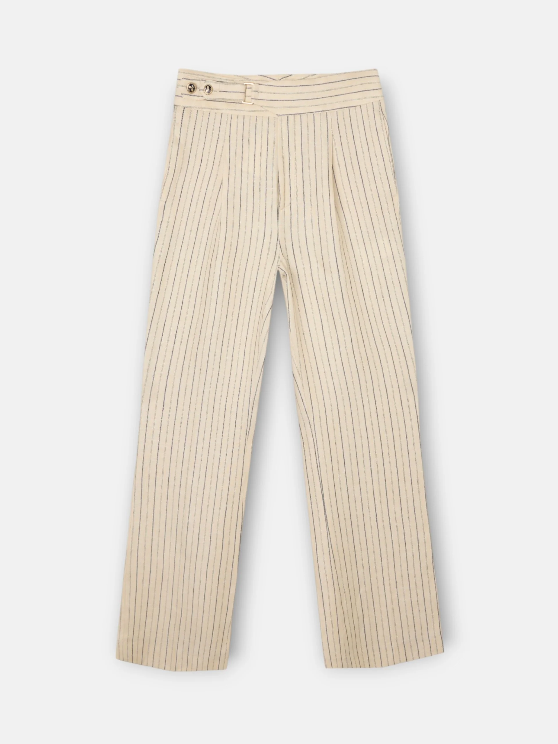 Pantalon crudo rayas azules - Image 8