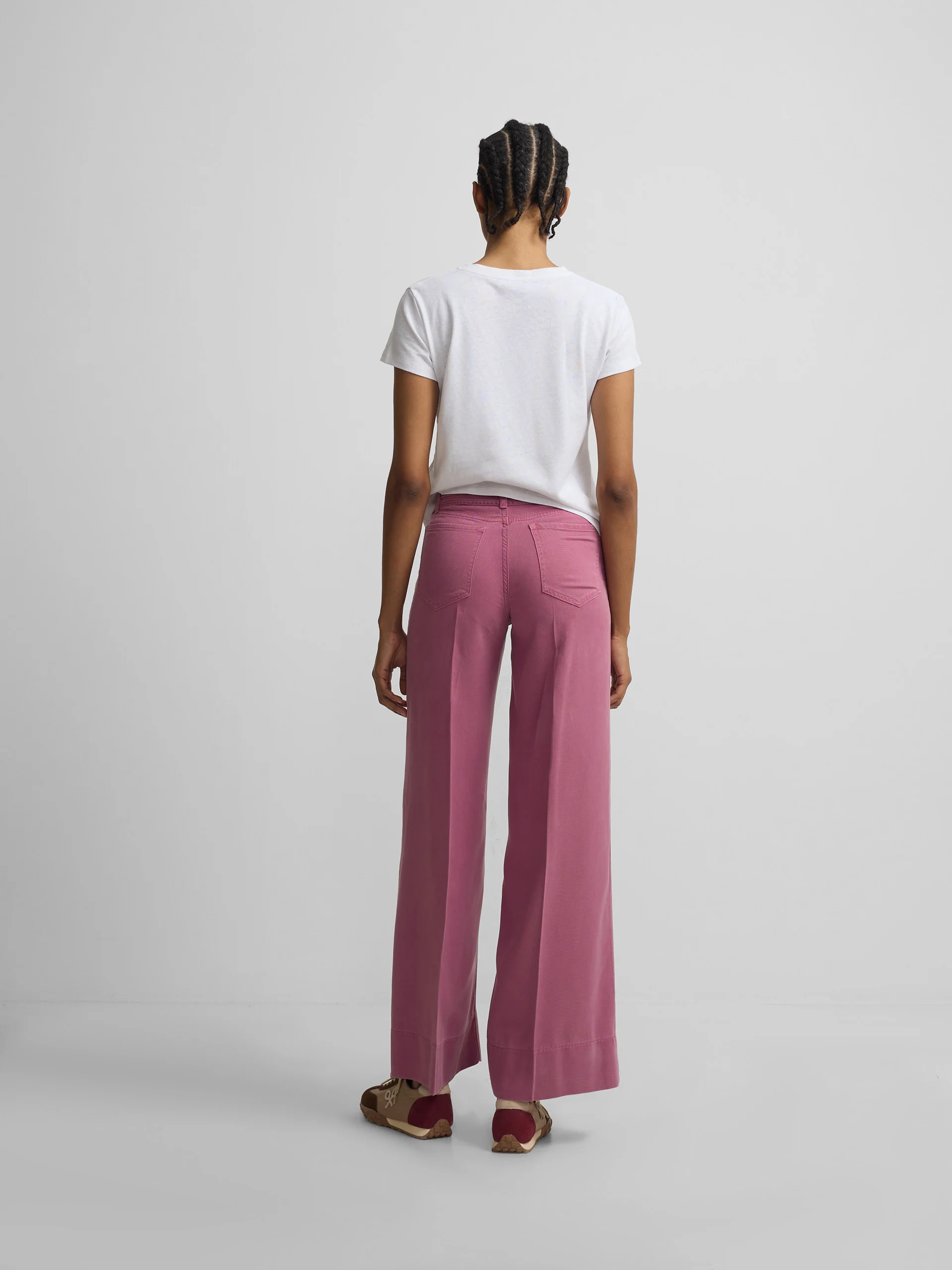 Pantalon denim cordon frambuesa - Image 5