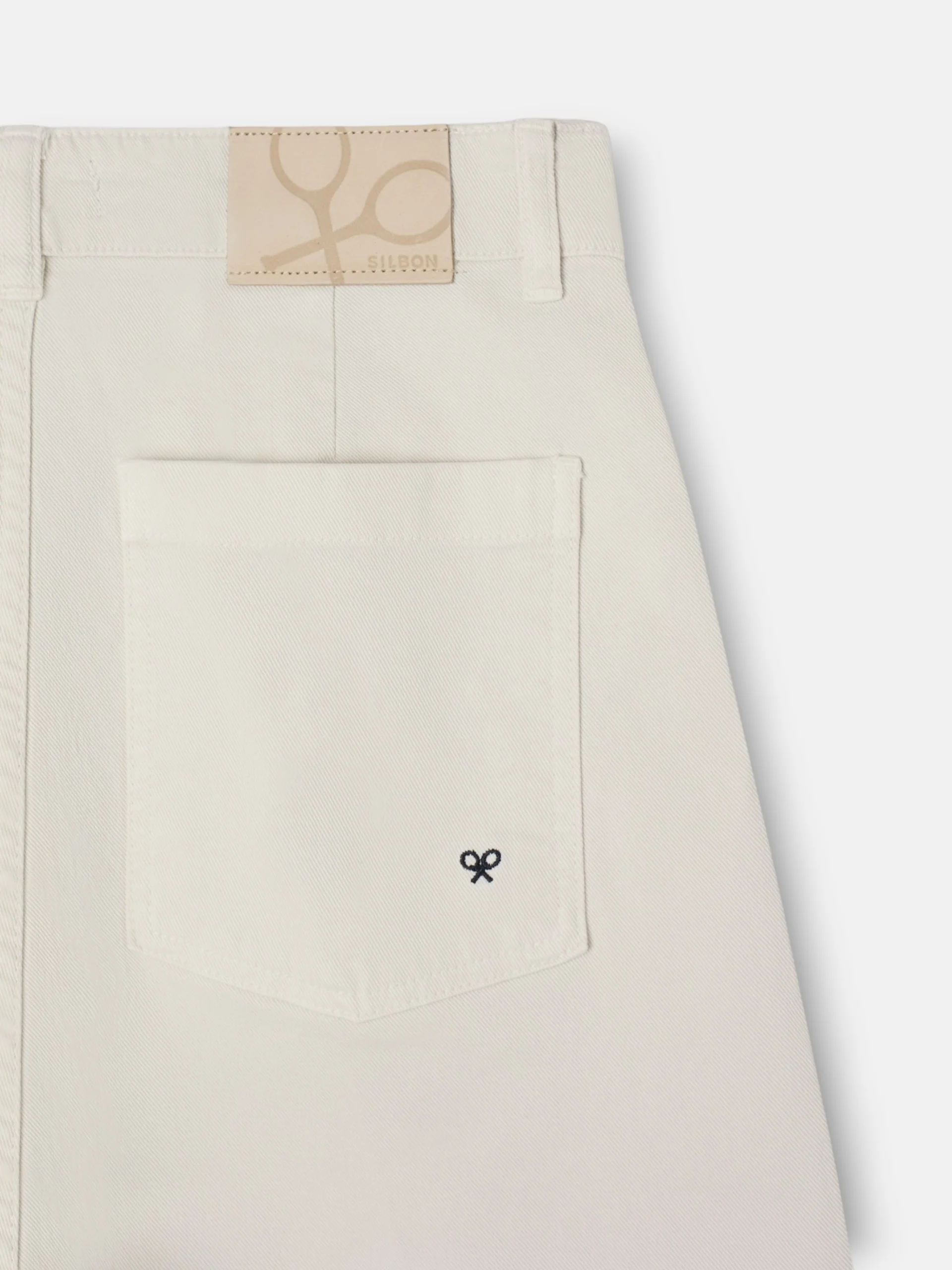 Pantalón denim crudo - Image 4