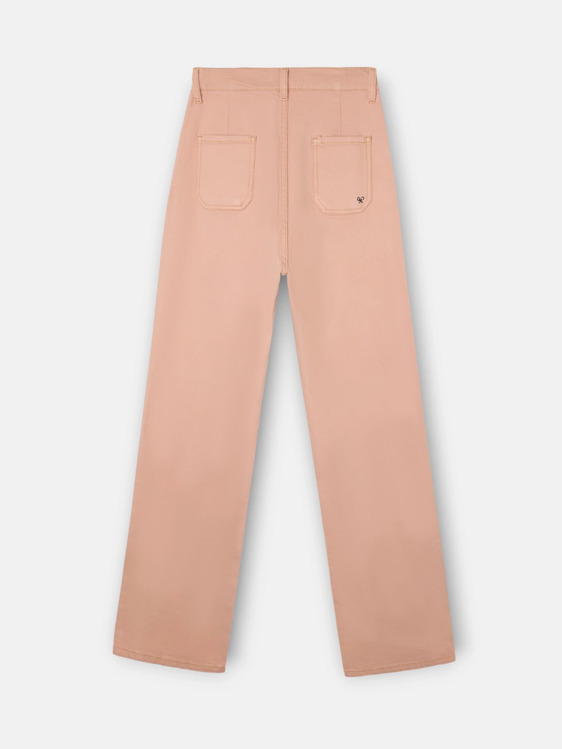 Pantalon denim hebillas coral - Image 8