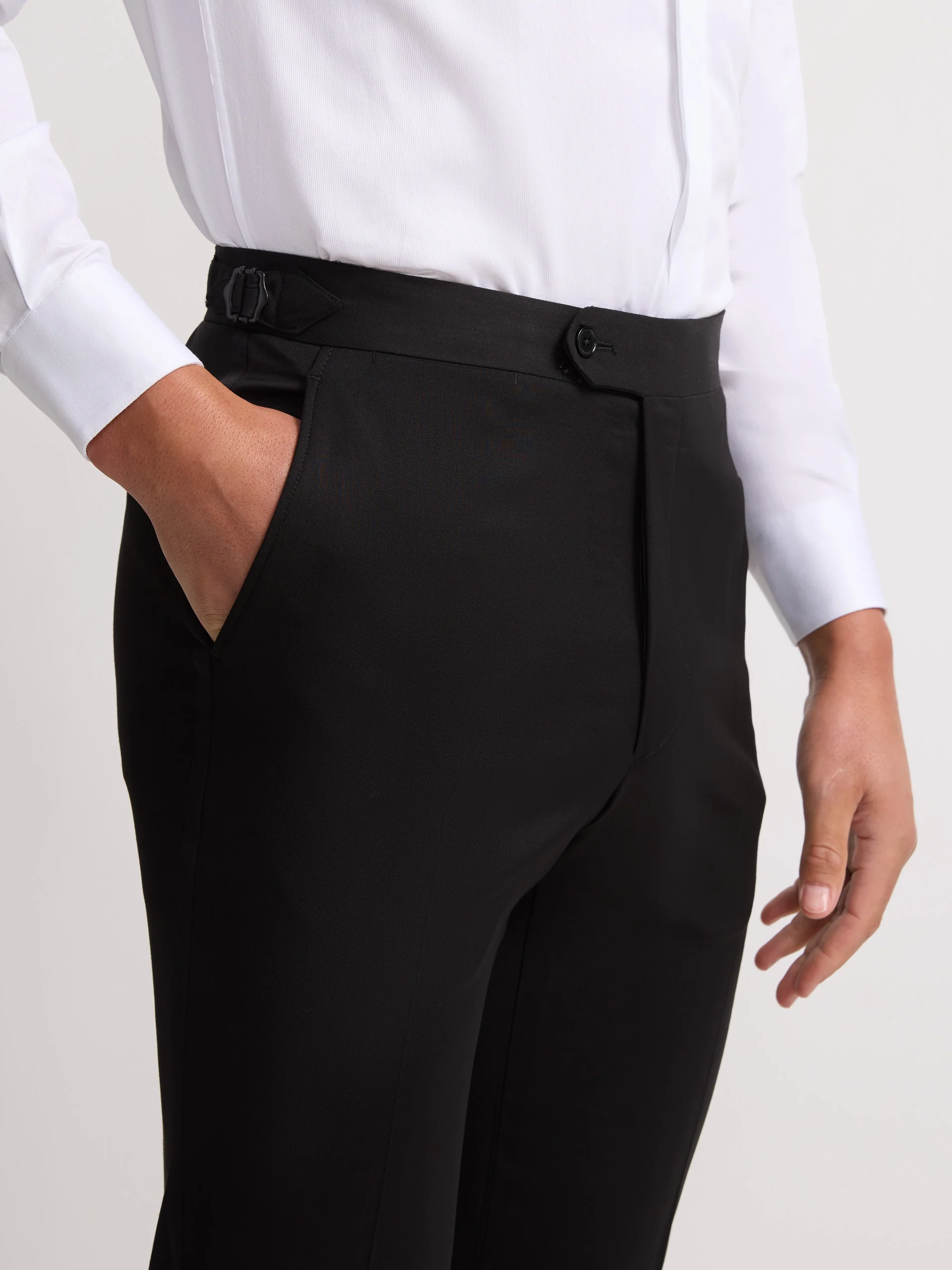 Pantalon esmoquin classic negro - Image 2