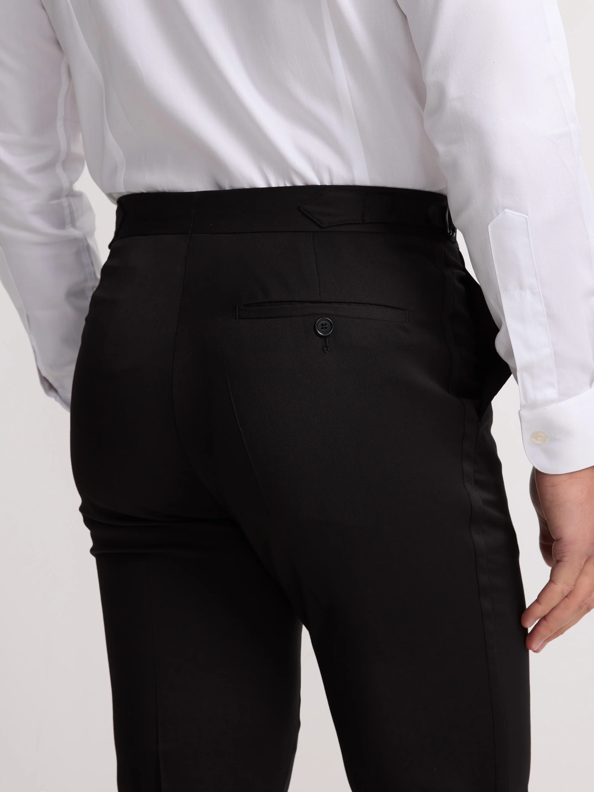 Pantalon esmoquin classic negro - Image 4