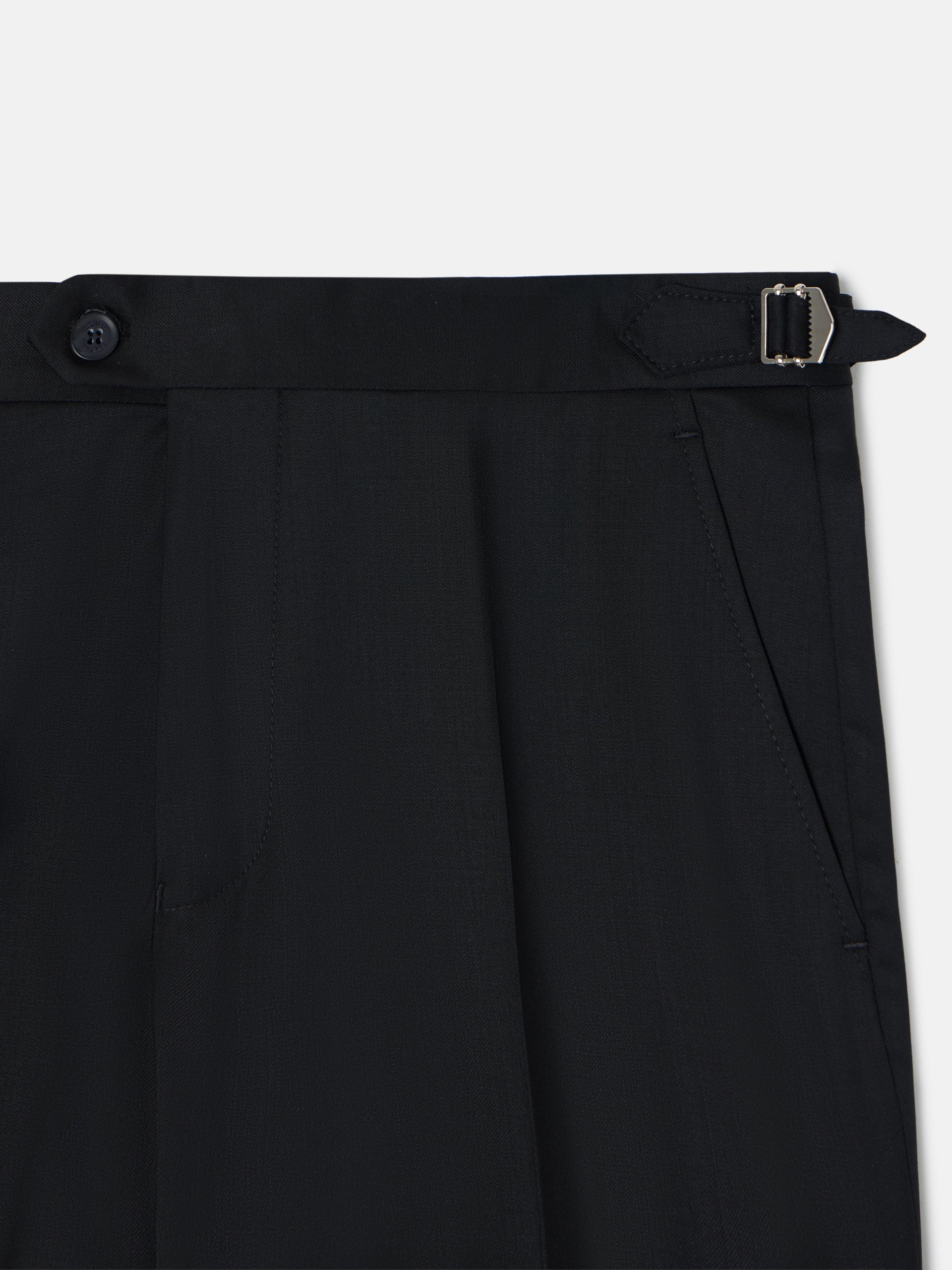 Pantalon esmoquin cruzado classic negro - Image 6