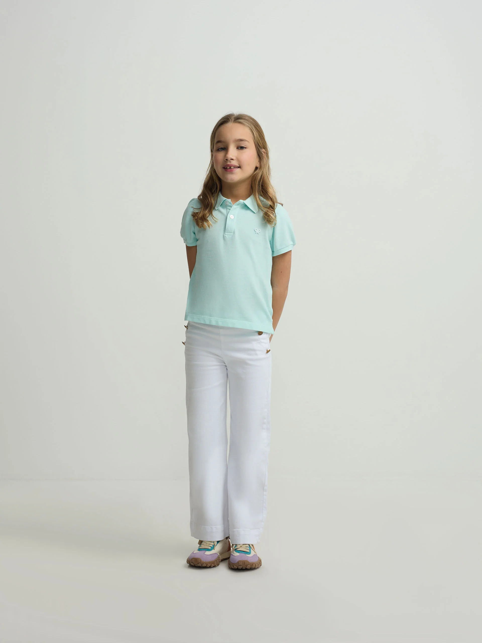 Pantalon girl marinero blanco - Image 3