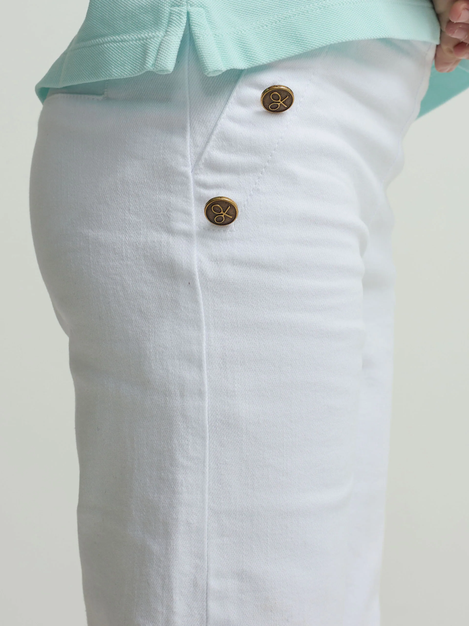Pantalon girl marinero blanco - Image 5