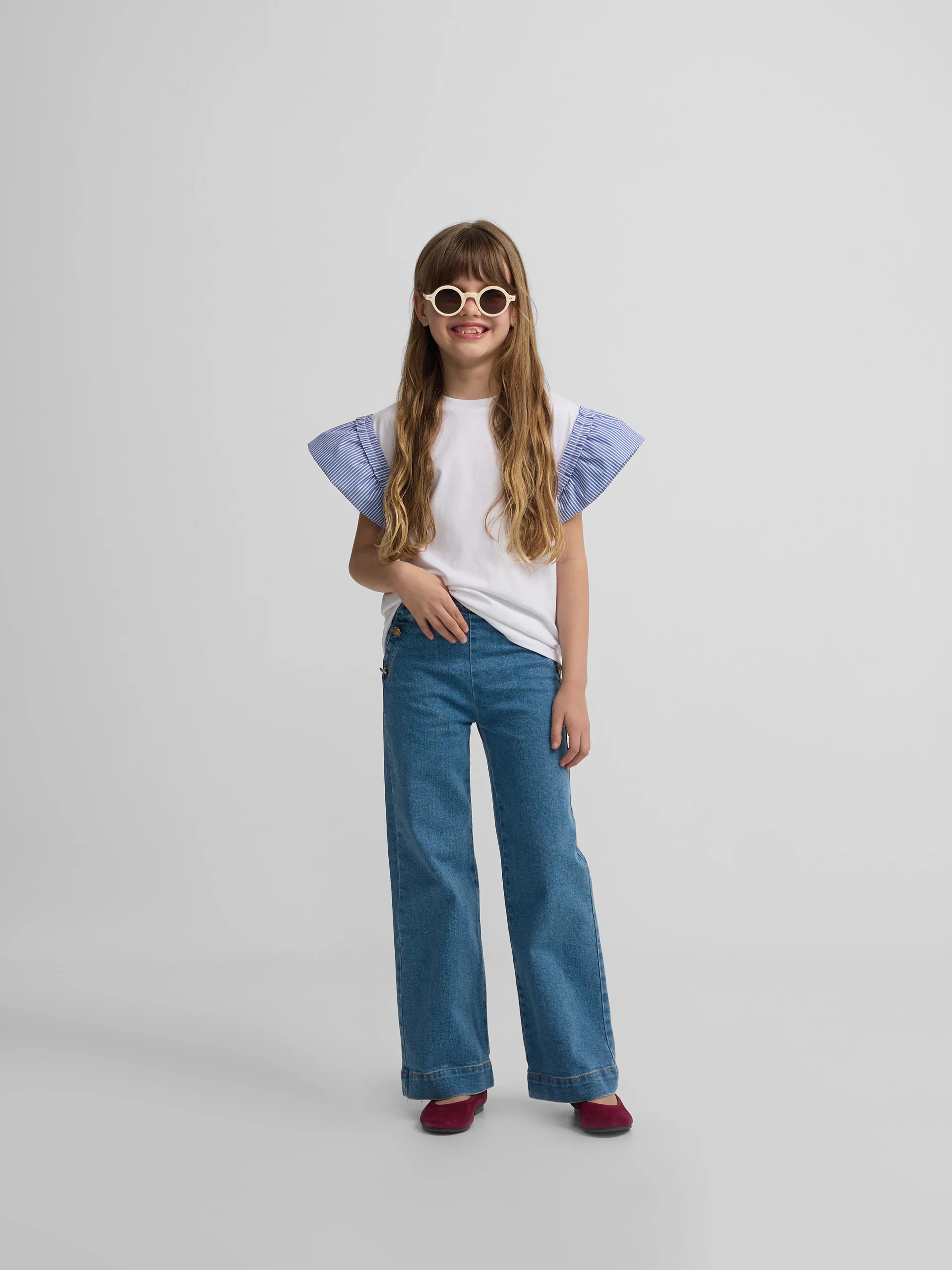 Pantalon girl marinero denim - Image 3