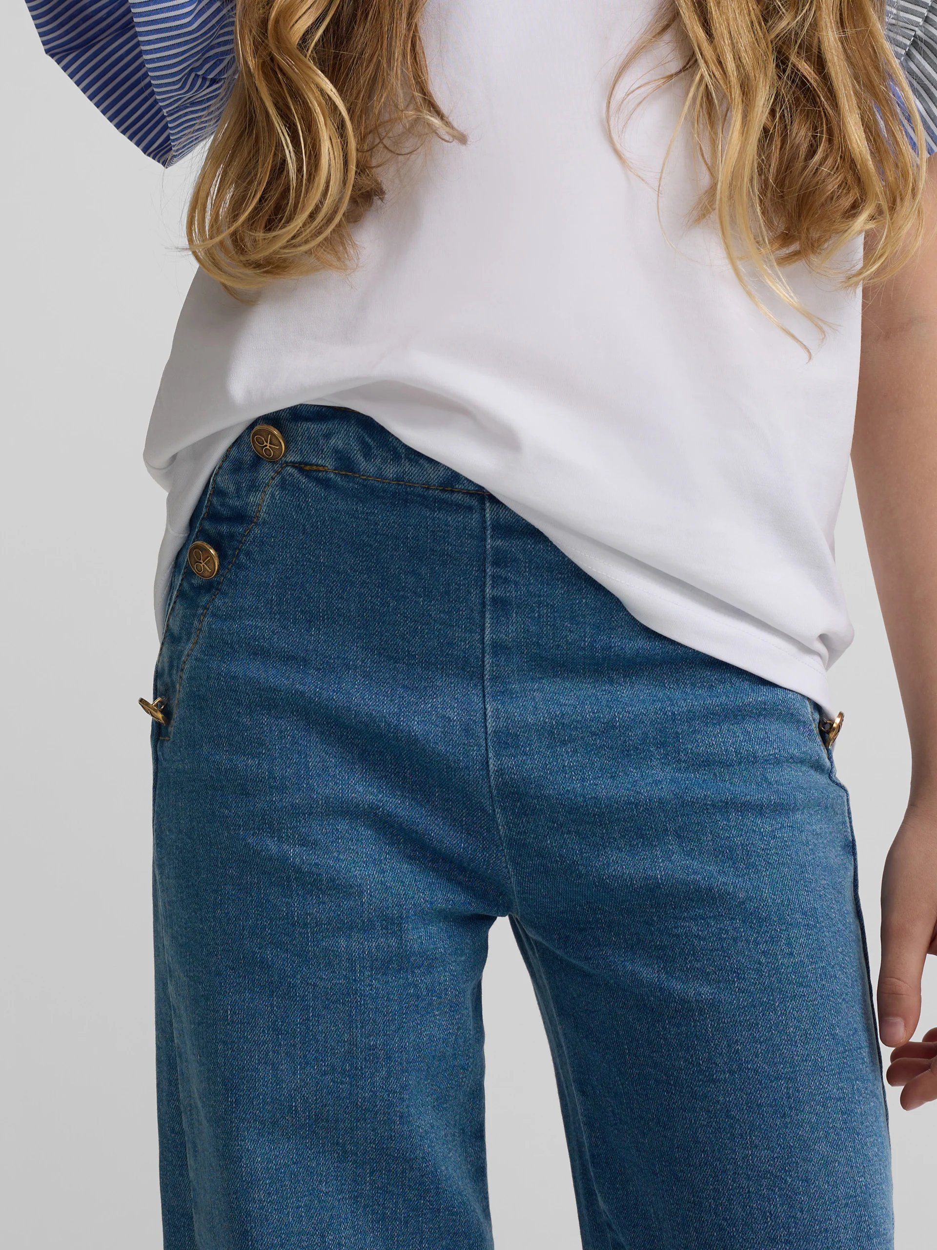 Pantalon girl marinero denim - Image 4