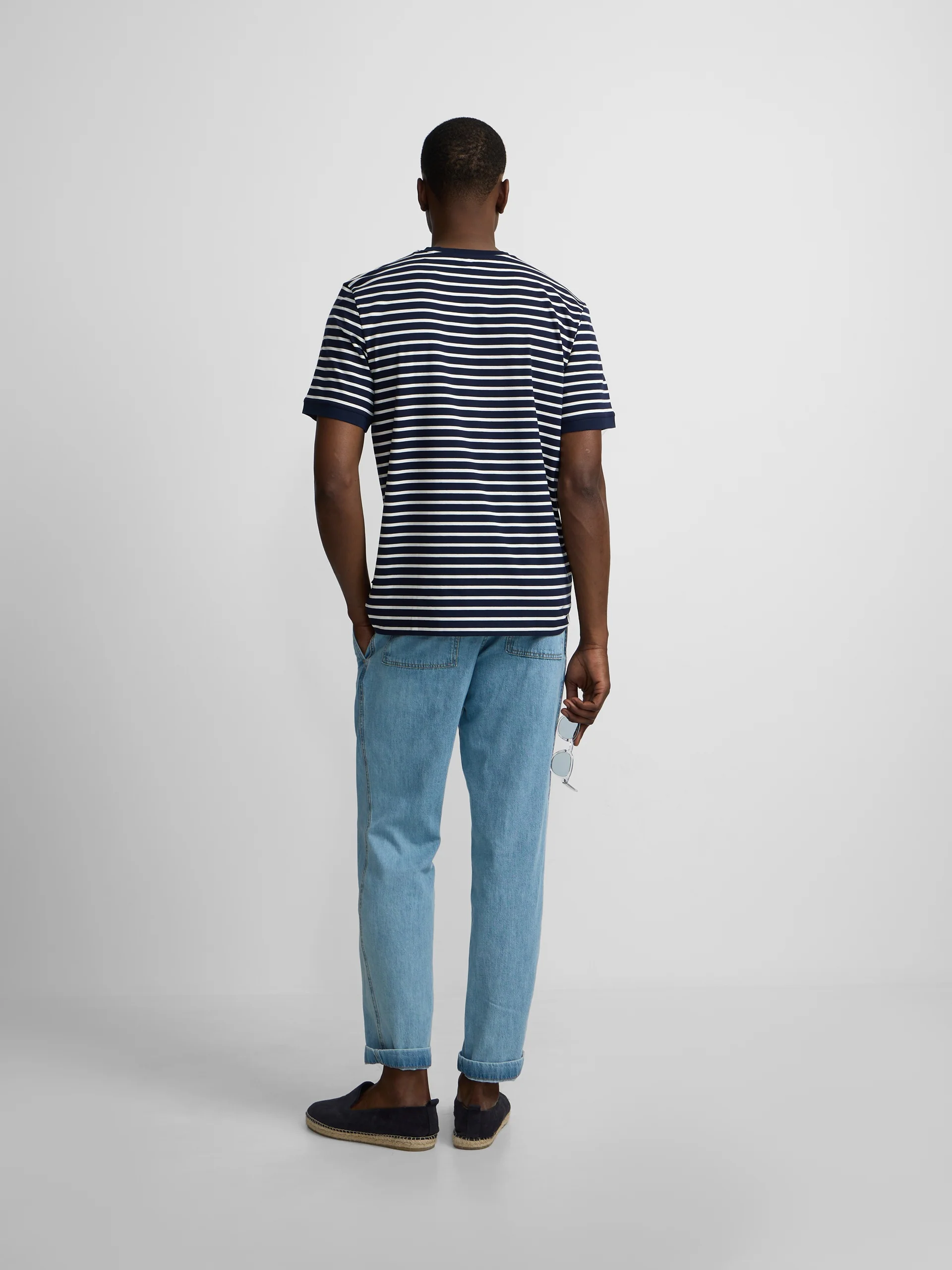 Pantalon jogger denim azul claro - Image 7