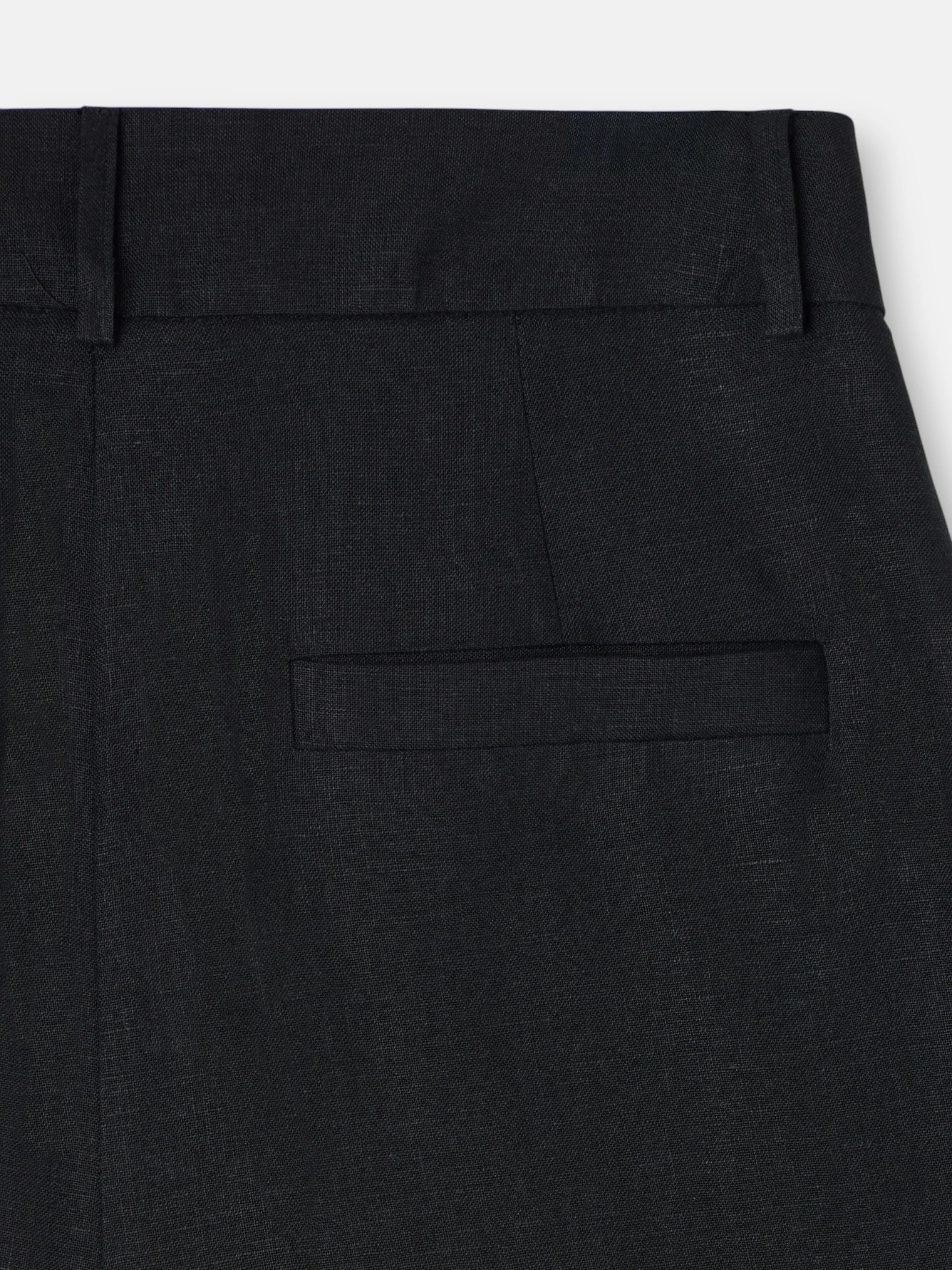 Pantalon lino negro - Image 9