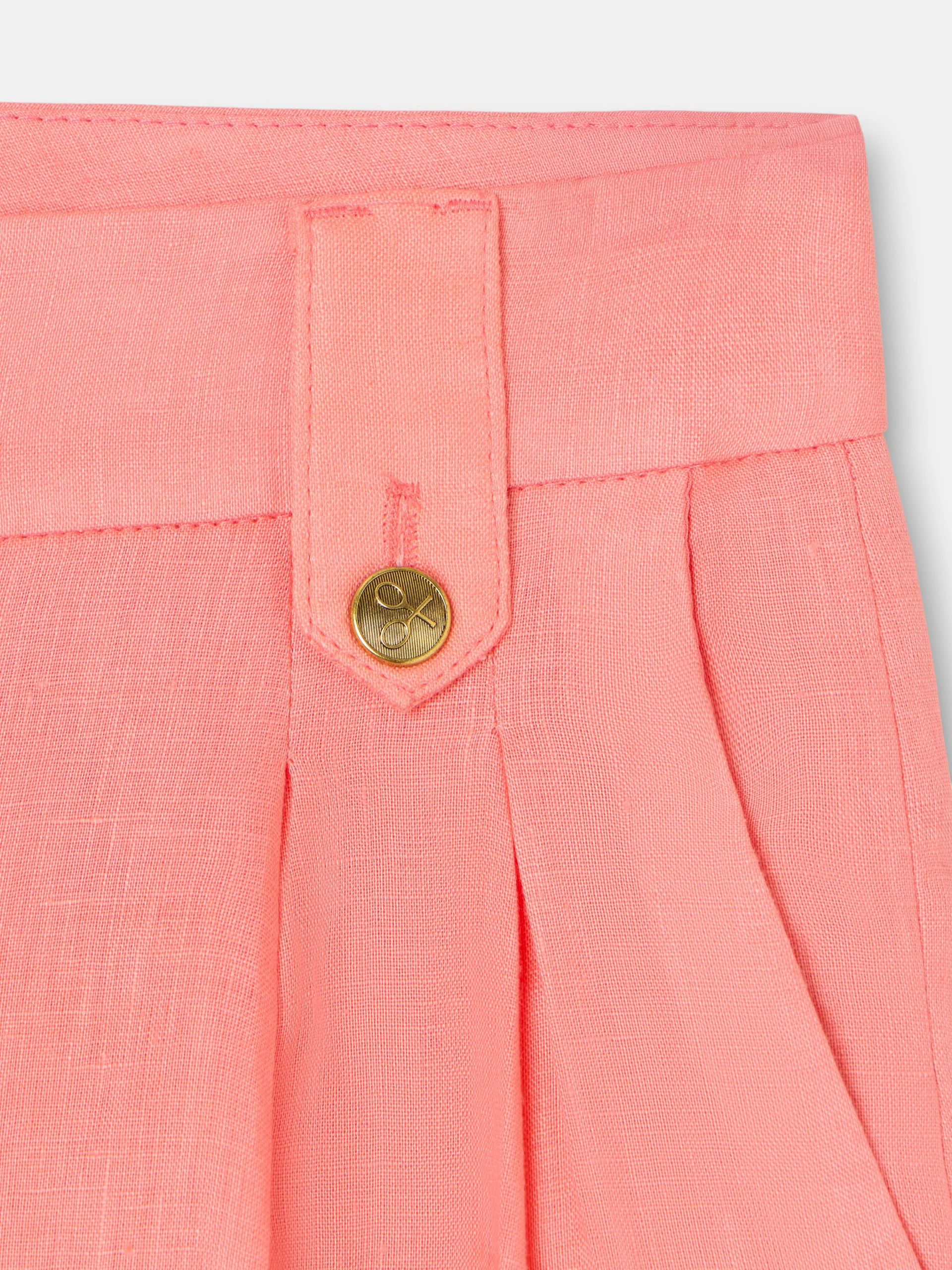 Pantalon recto coral - Image 3