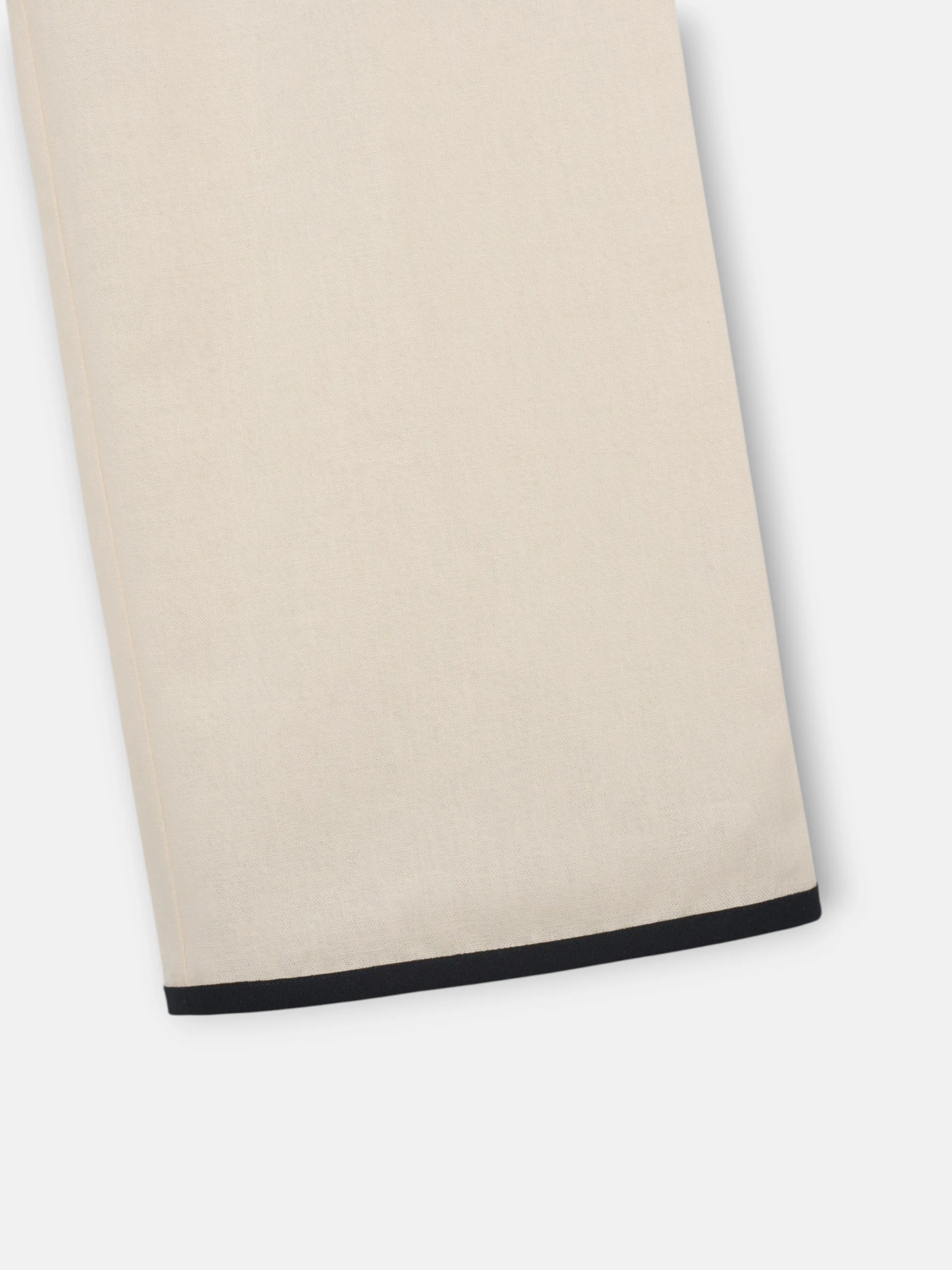 Pantalon recto lino crudo - Image 4