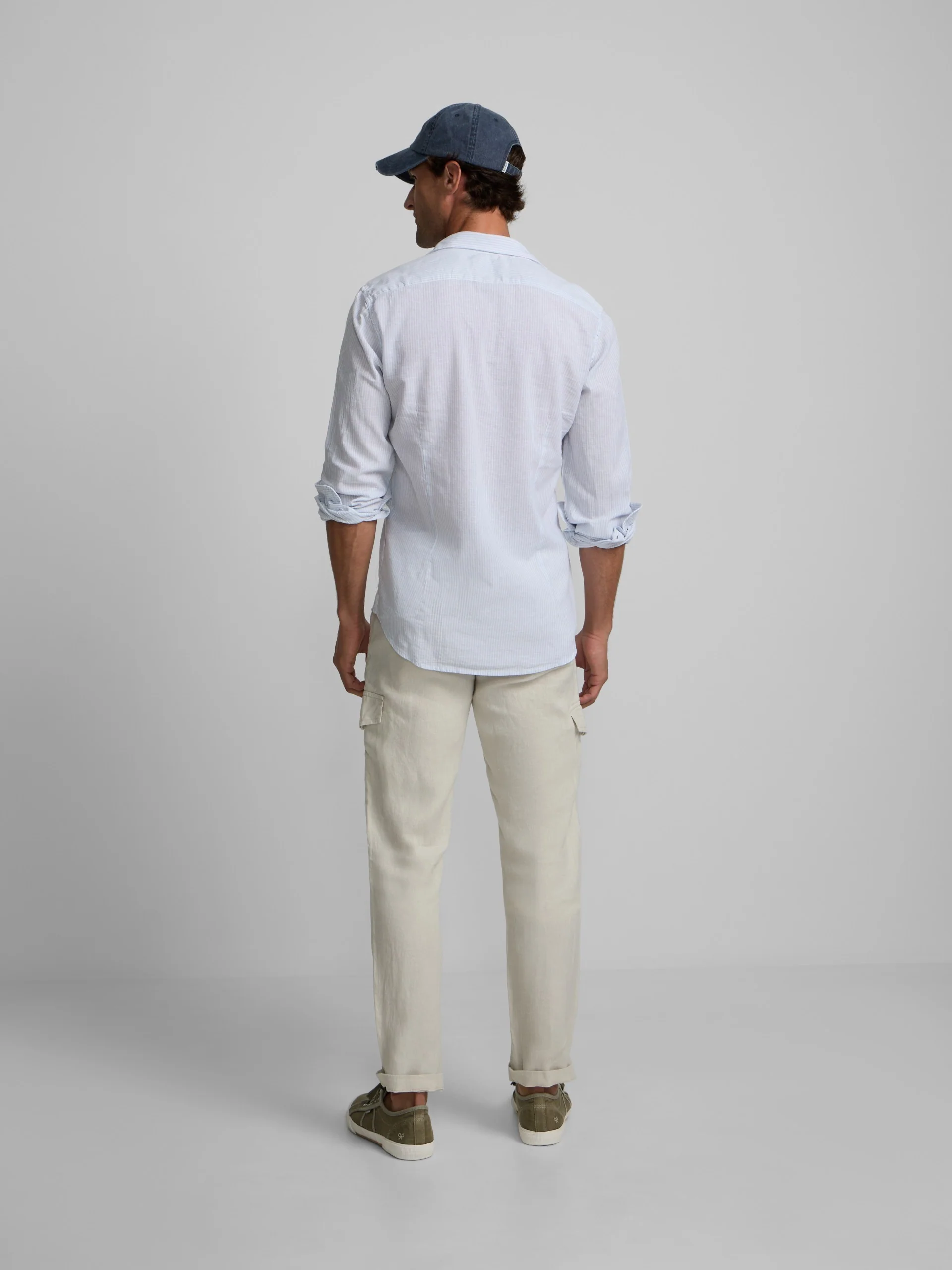 Pantalon sport cargo lino piedra - Image 6