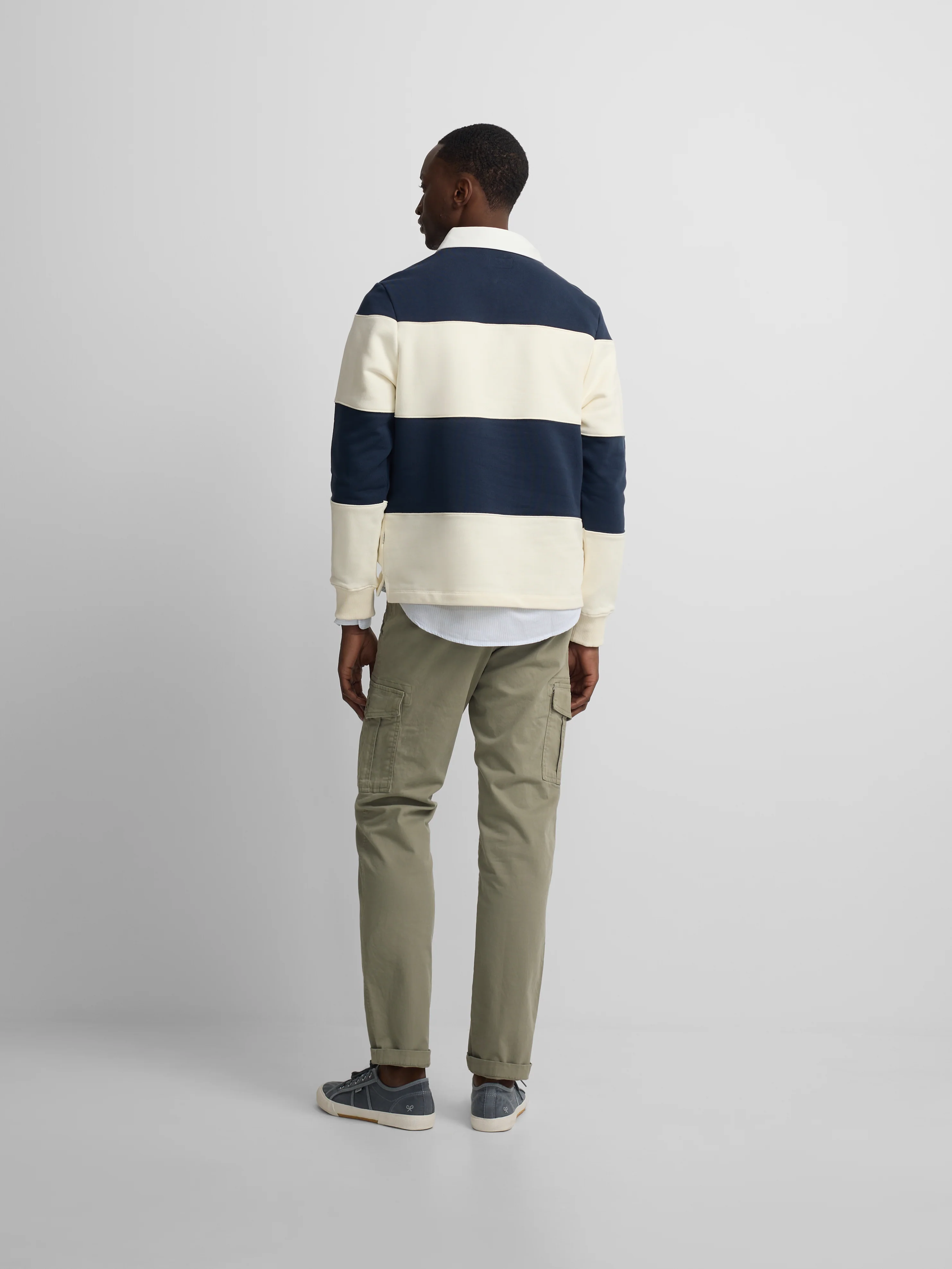 Pantalon sport cargo verde medio - Image 4