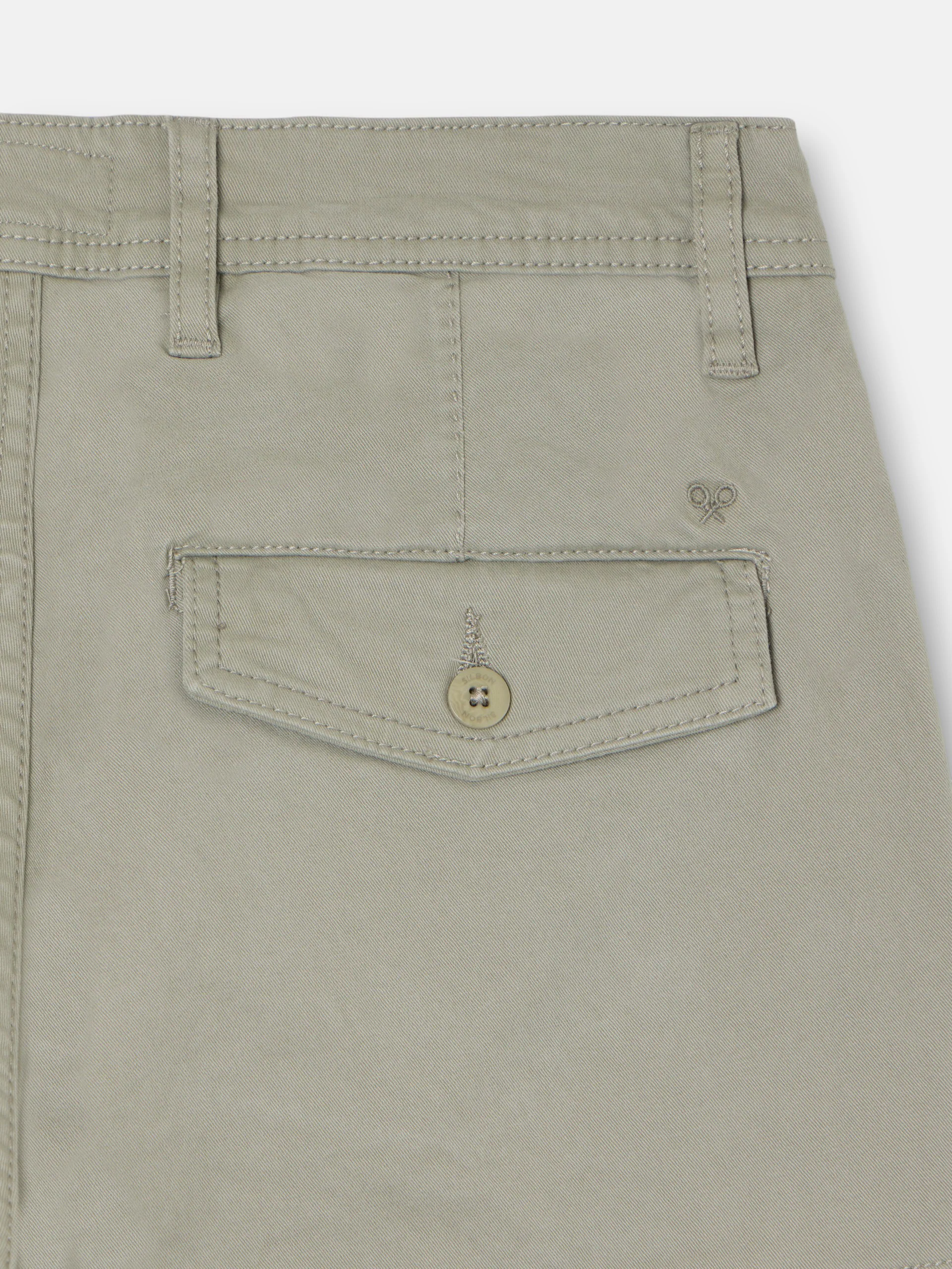 Pantalon sport cargo verde medio - Image 9