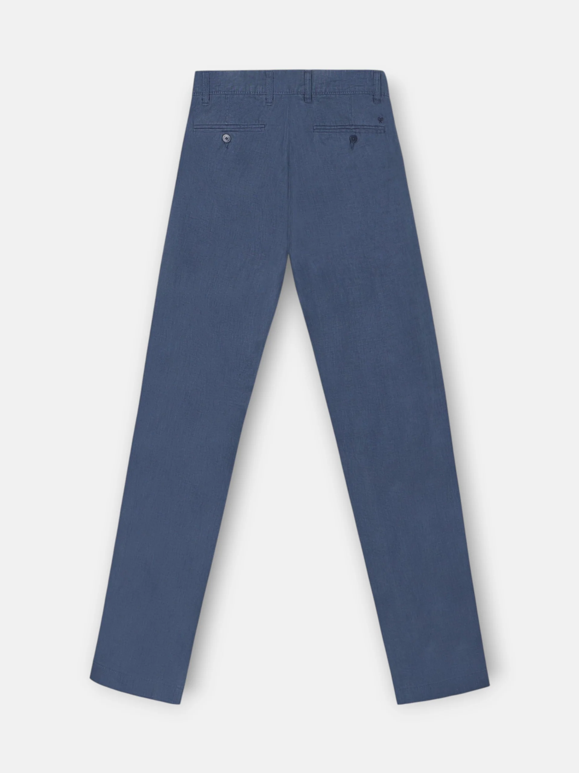 Pantalon sport chino lino azul indigo - Image 8