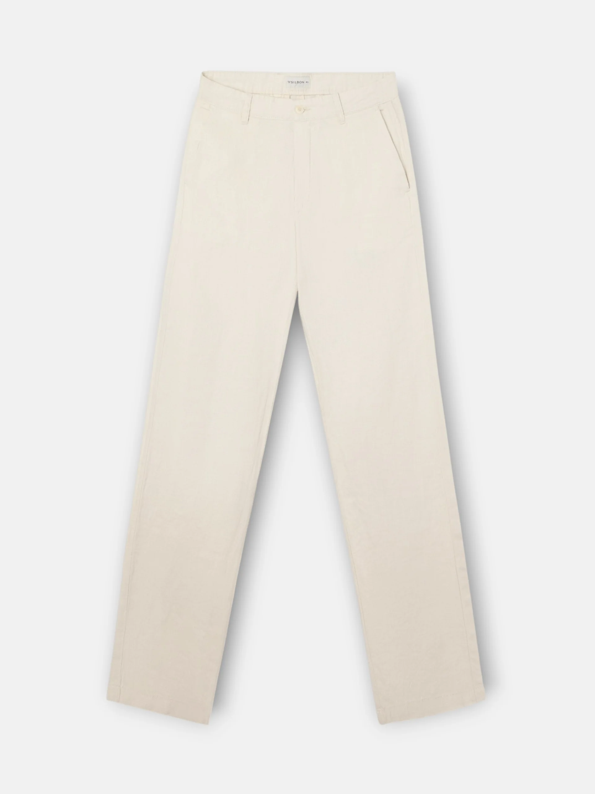 Pantalon sport chino lino beige - Image 8
