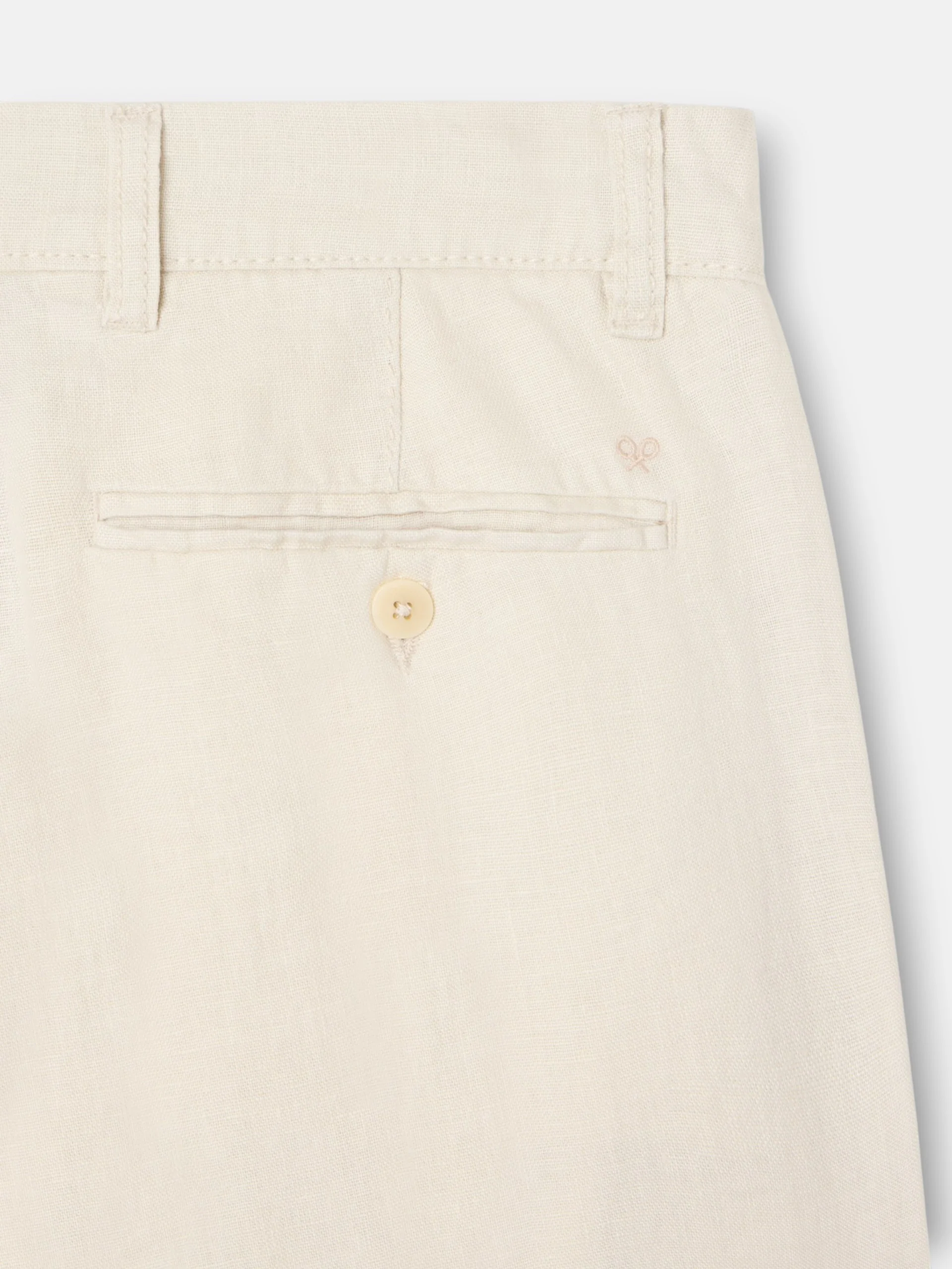 Pantalon sport chino lino beige - Image 9