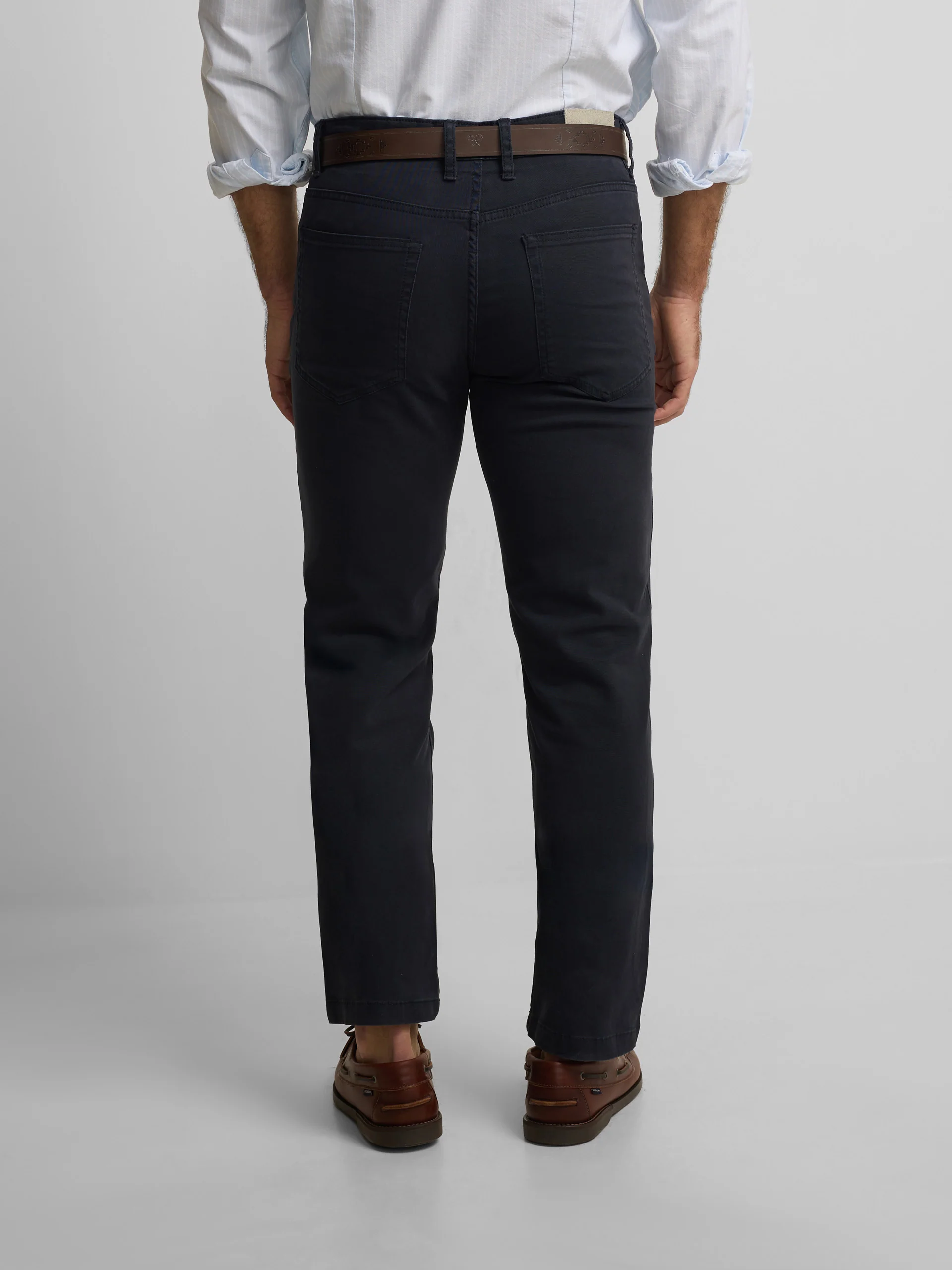Pantalon sport cinco bolsillos azul navy - Image 5
