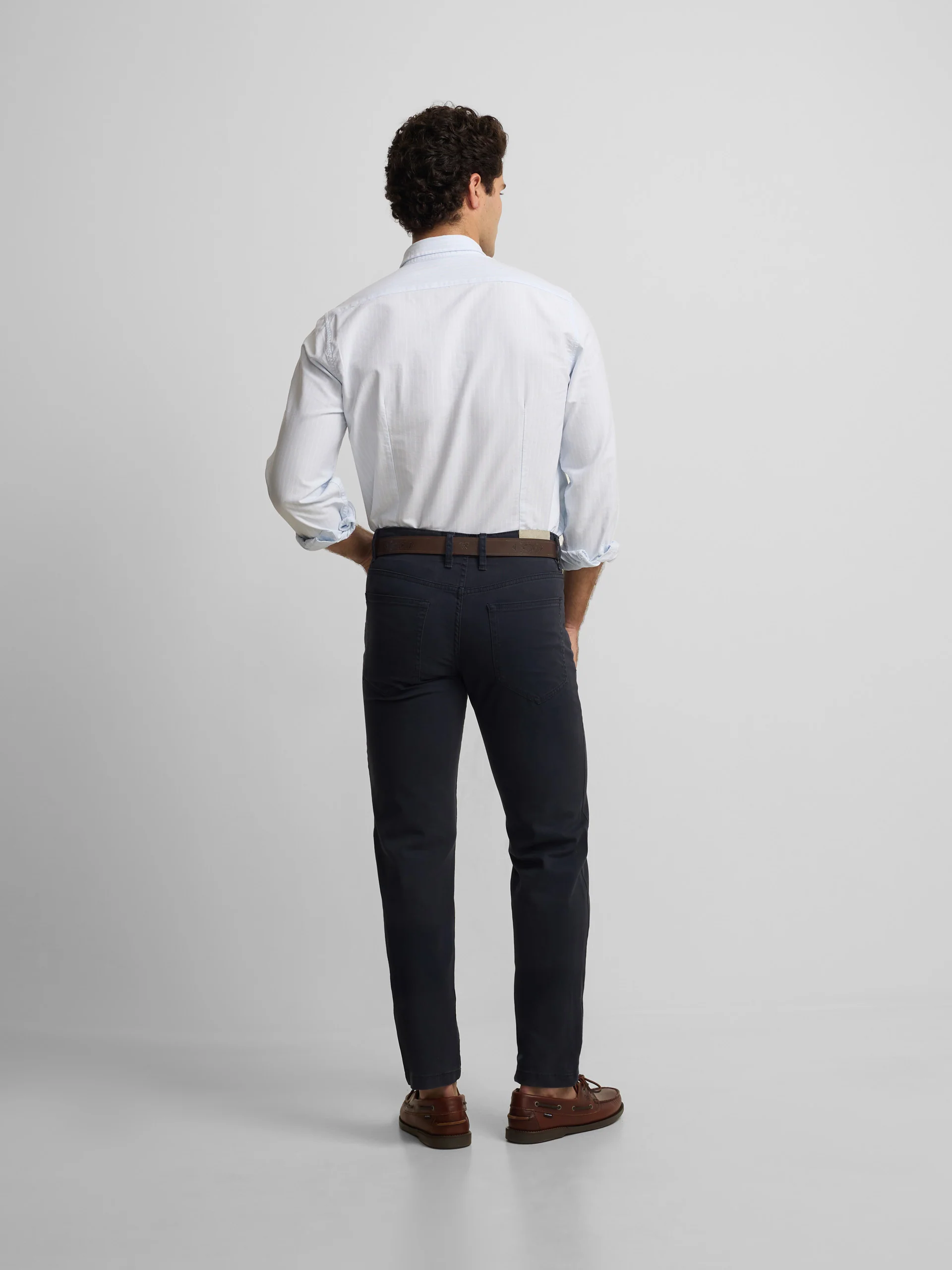Pantalon sport cinco bolsillos azul navy - Image 6