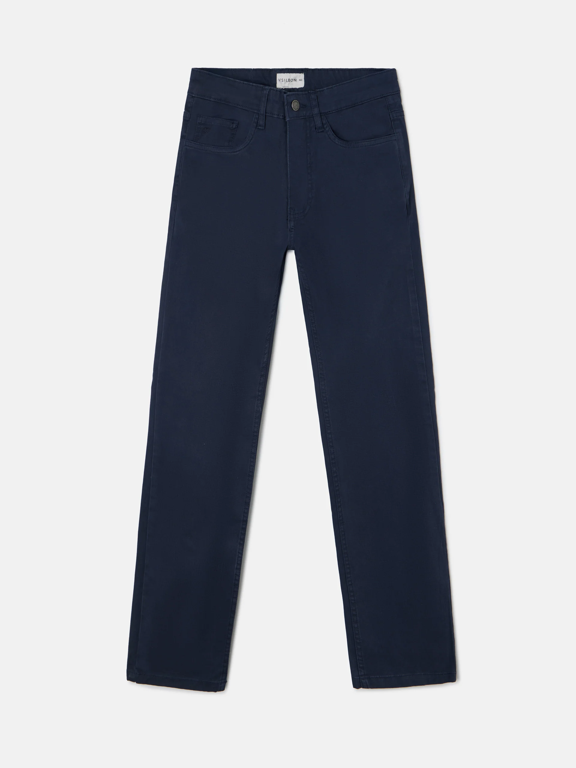 Pantalon sport cinco bolsillos azul navy - Image 8