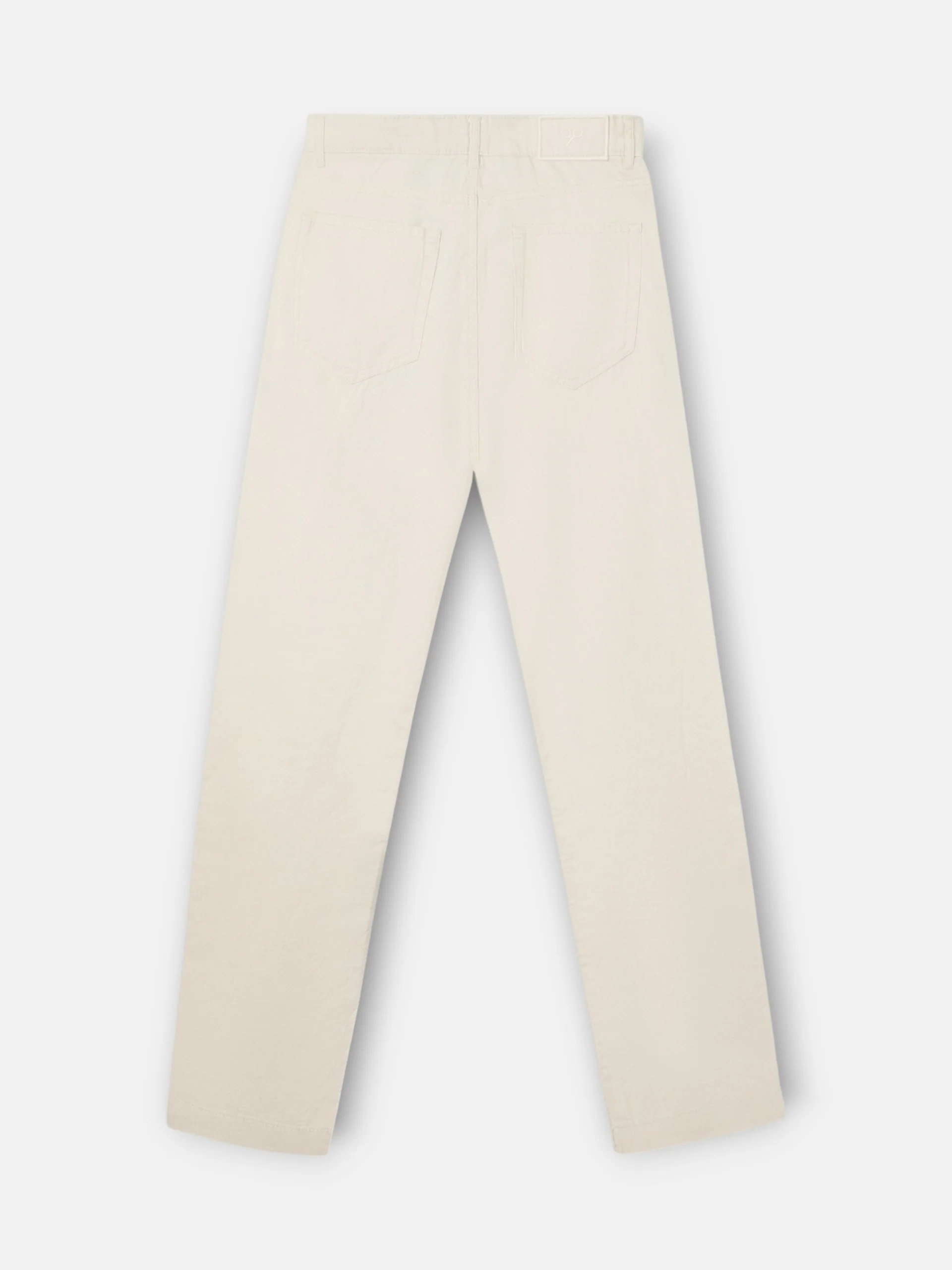 Pantalon sport cinco bolsillos lino piedra - Image 10