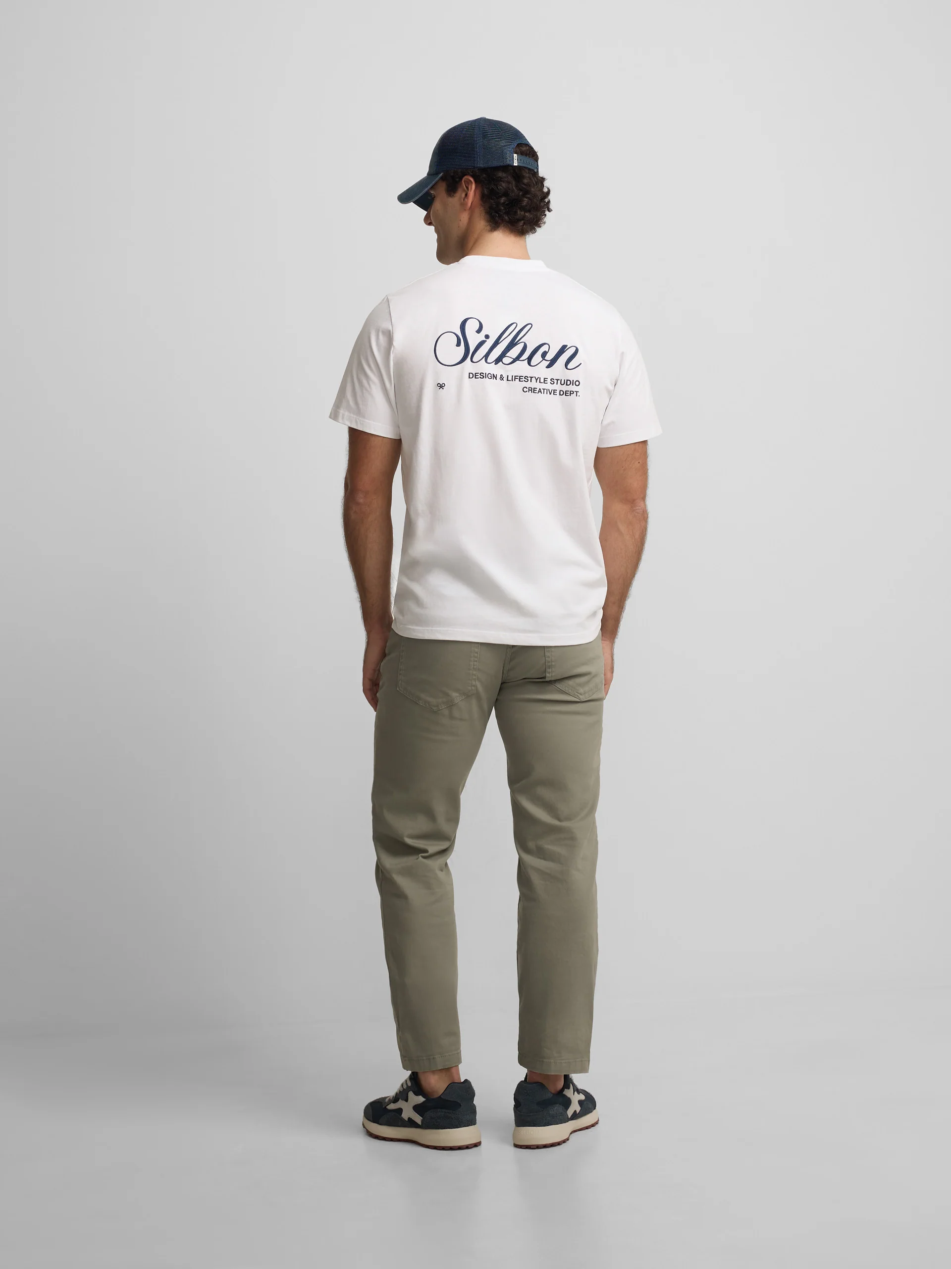 Pantalon sport cinco bolsillos verde medio - Image 5