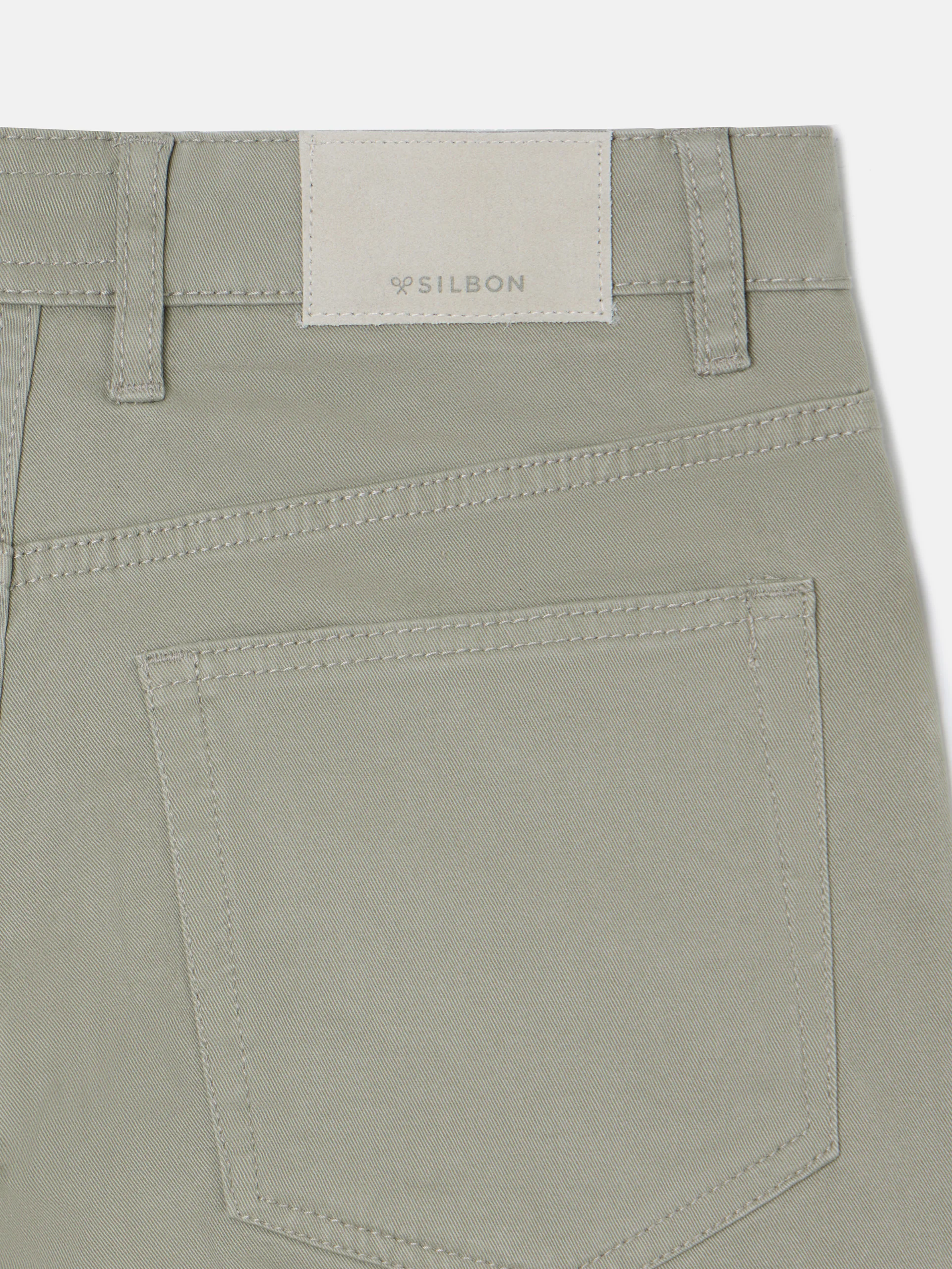 Pantalon sport cinco bolsillos verde medio - Image 8